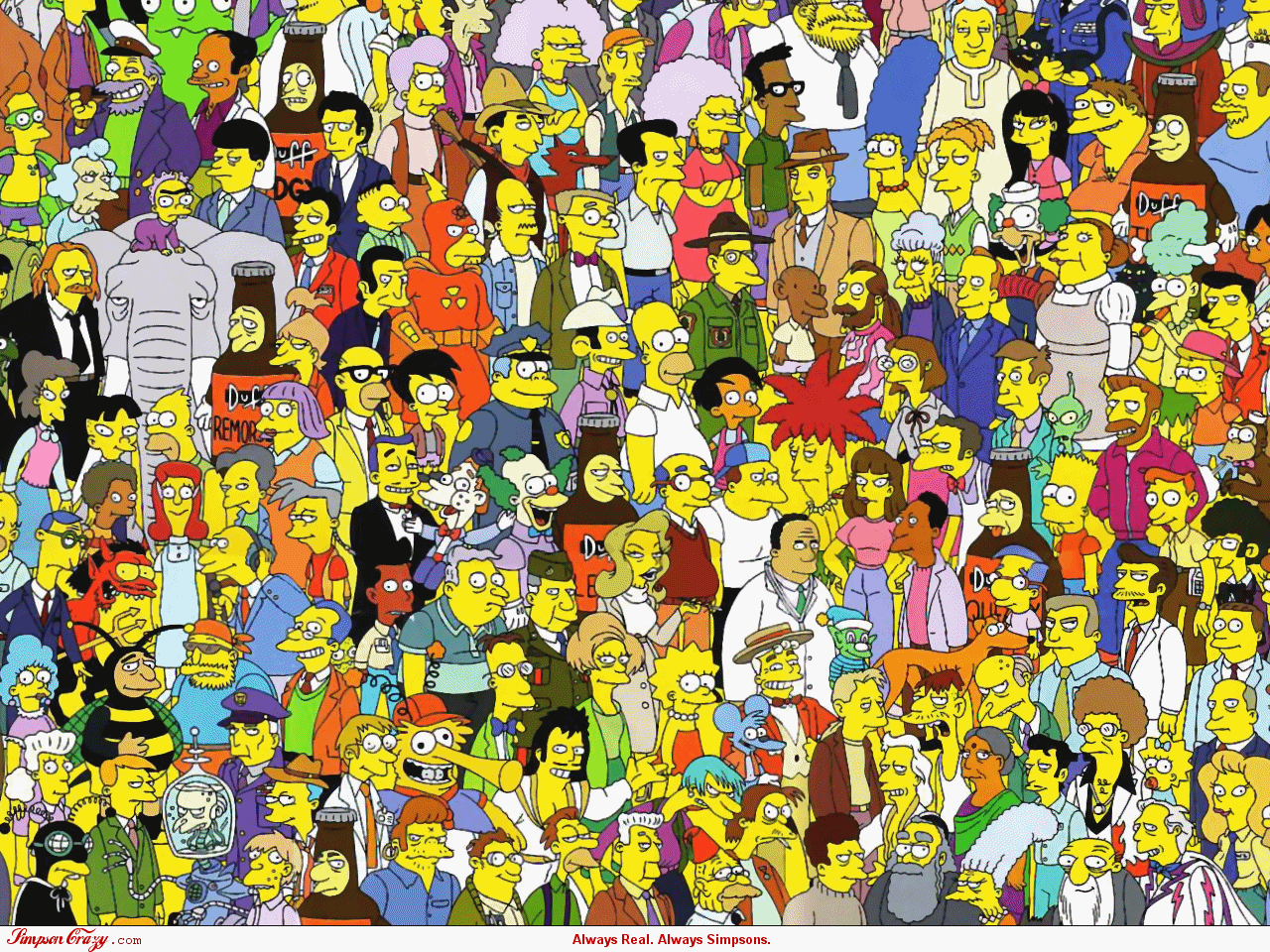 1280x960 Simpsons scene wallpaper, Desktop