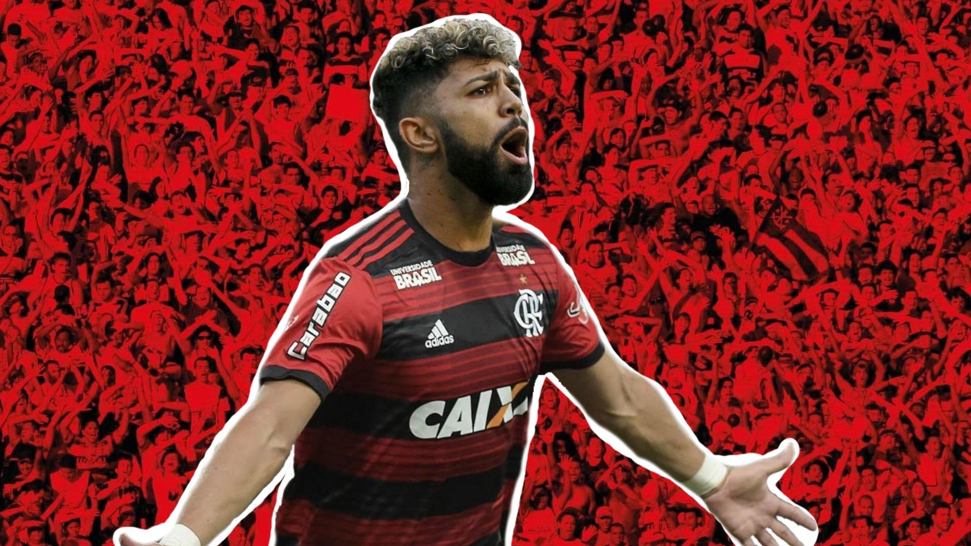 1920x1080 Gabigol aparece em vídeo vestindo a camisa do Fla: “Faço, Desktop