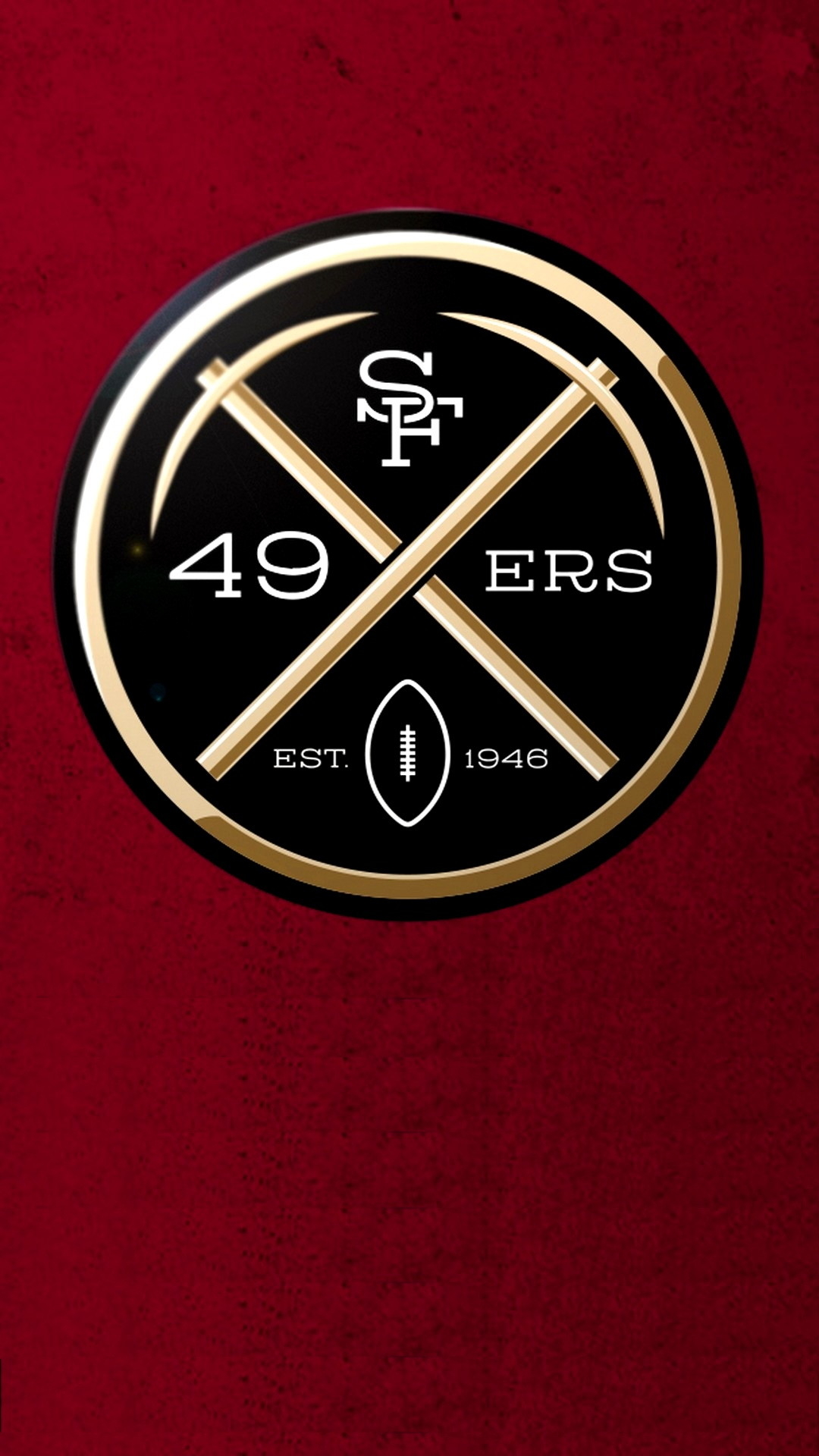 1080x1920 San Francisco 49ers iPhone 13 Wallpaper HD 2023, Phone