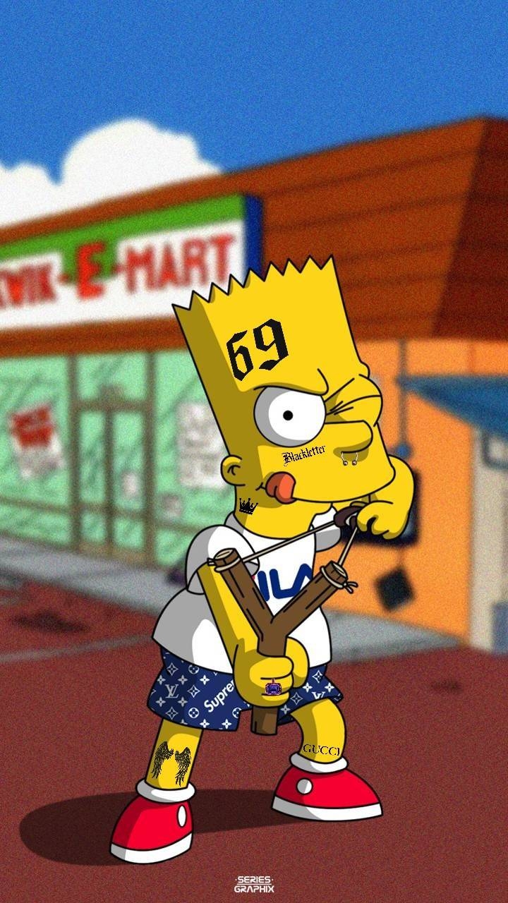 720x1280 Bart Simpson Wallpaper, Phone