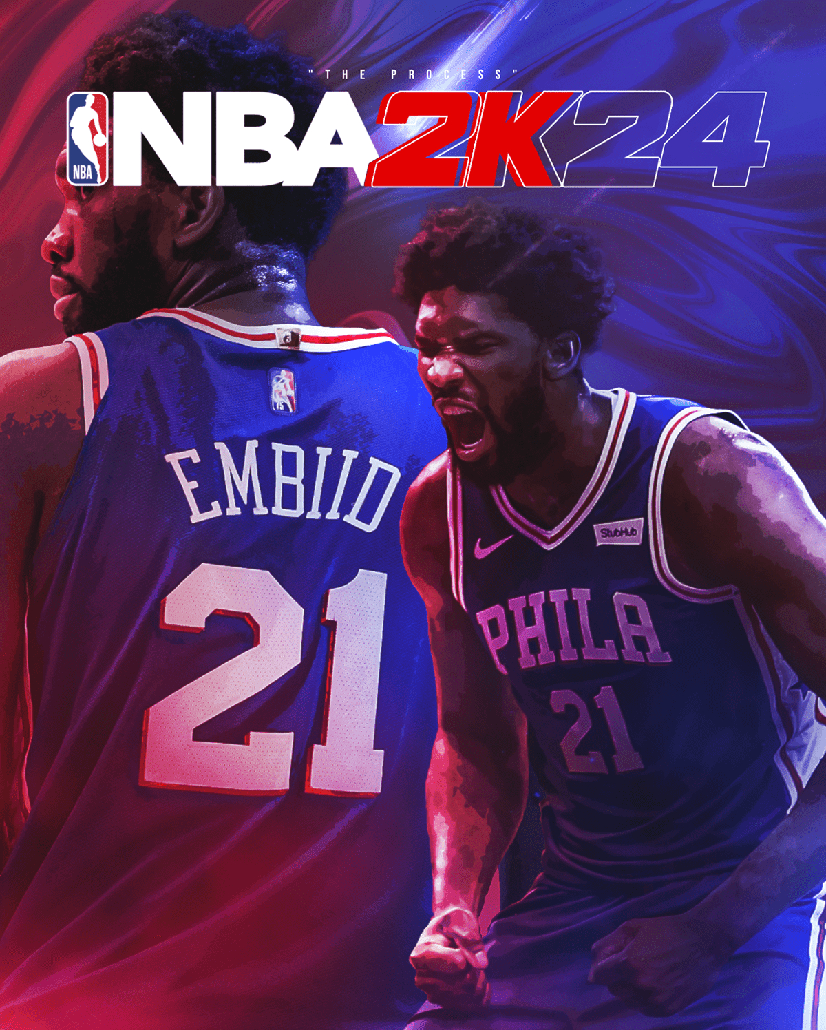 1200x1500 Joel The Process Embiid NBA 2K24 Fanmade Cover, Phone