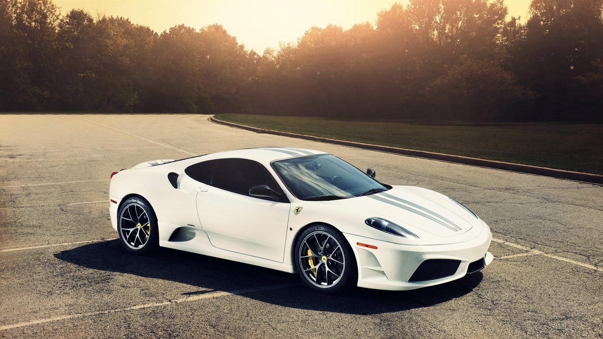 1920x1080 White Ferrari Wallpaper HD, Desktop