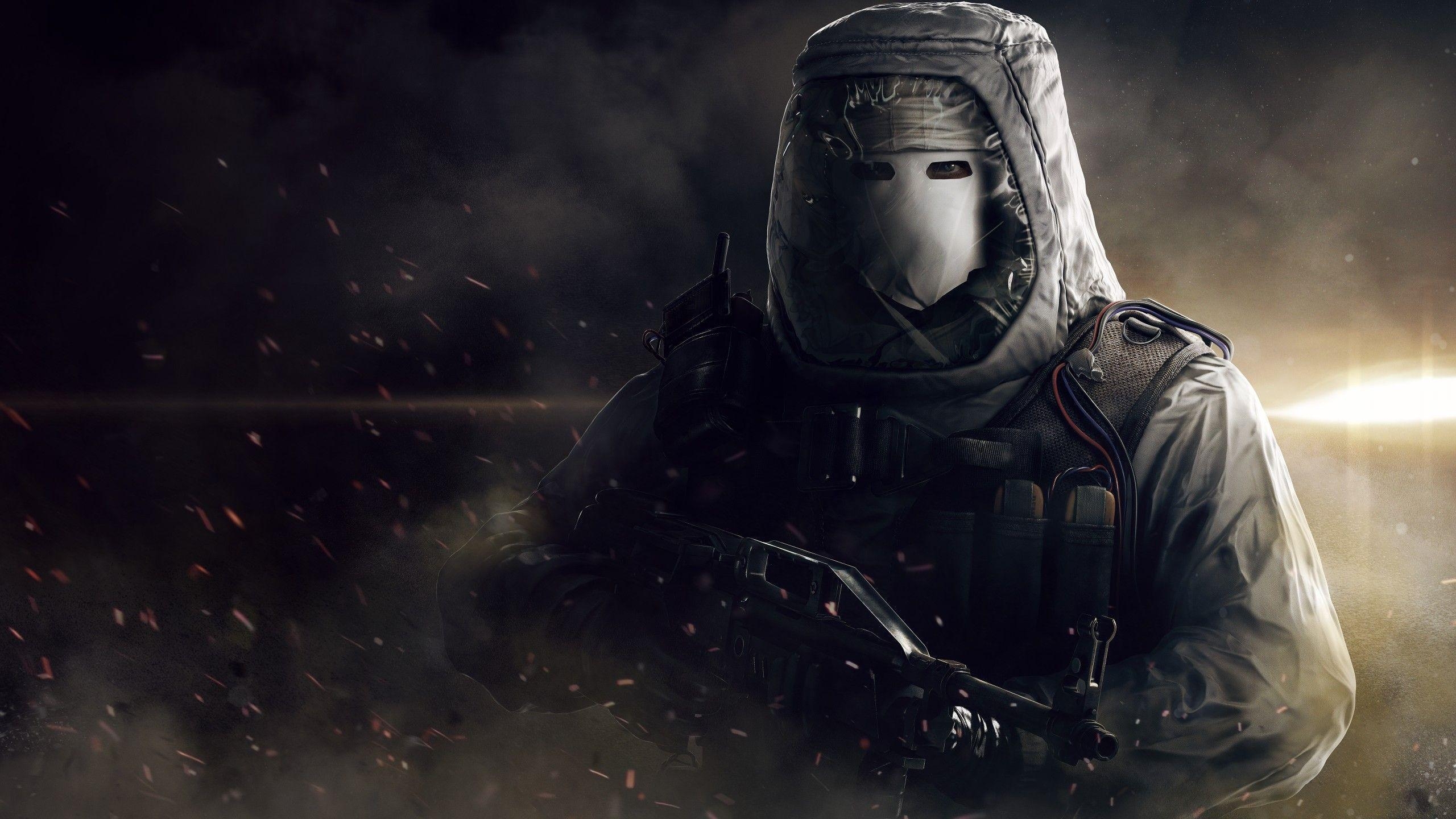 2560x1440 Wallpaper Bomber, White masks, Tom Clancy&;s, Rainbow Six Siege, Desktop