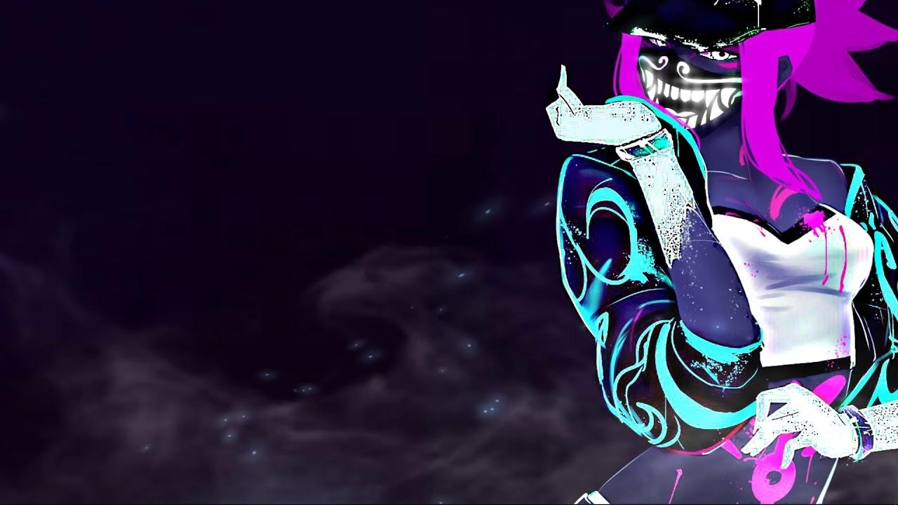 1280x720 Wallpaper Engine Akali In Kda Skin Simple Effects League, Desktop