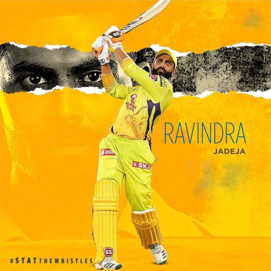 1080x1080 Ravindra Jadeja IPL 2022 HD Photo And Mobile Wallpaper Download, Phone