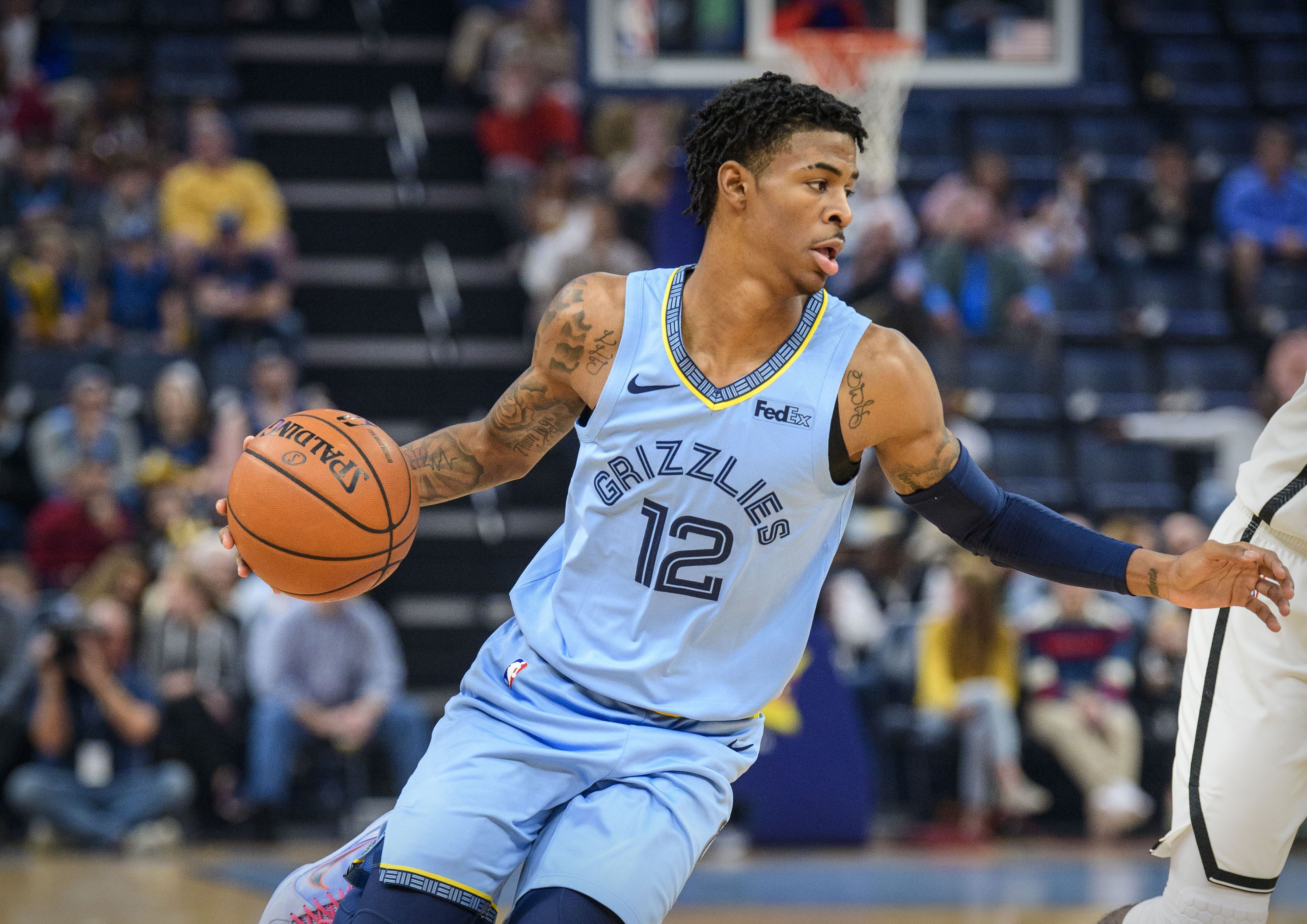 3720x2630 Ja Morant's breakout game leads Grizzlies over Nets in OT, Desktop