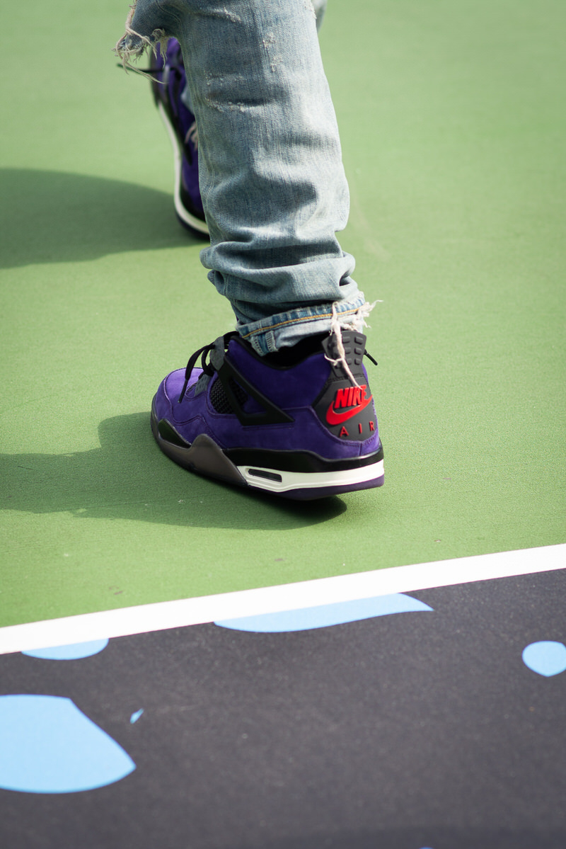 800x1200 Travis Scott x Air Jordan 4 Purple Suede // Closer Look, Phone