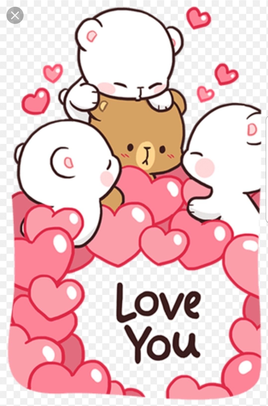 1080x1630 Love you. Cute bear drawings, Cute love gif, Cute cartoon wallpaper, Phone