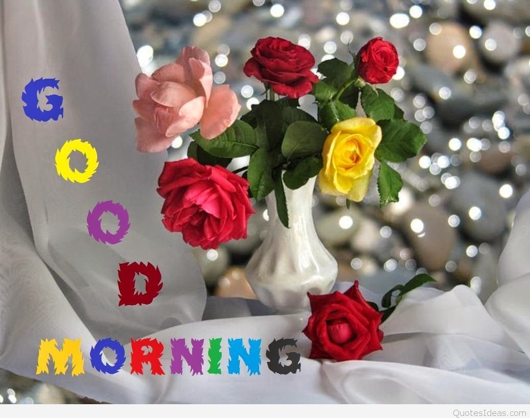 1040x820 Good Morning Roses Background HD Wallpaper Good Morning HD Wallpaper, Desktop