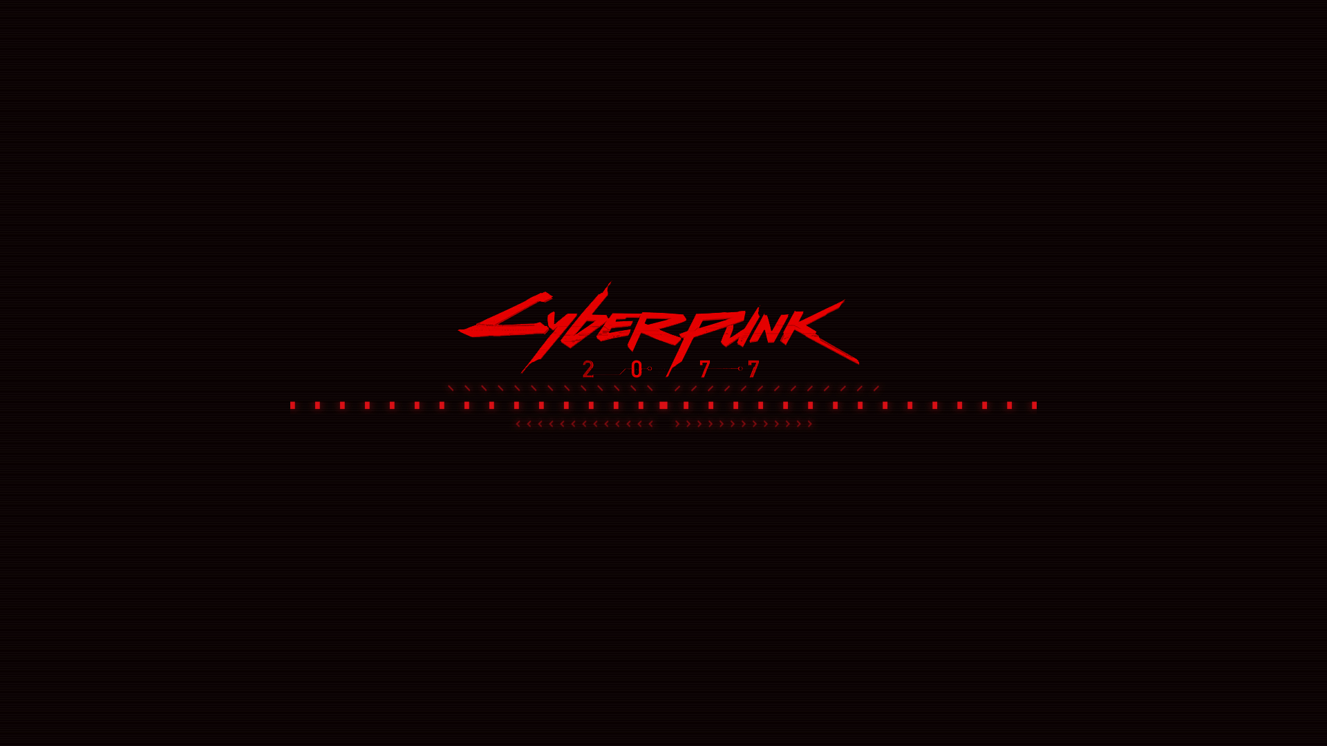 1920x1080 Cyberpunk 2077 Black Red Wallpaper (), Desktop