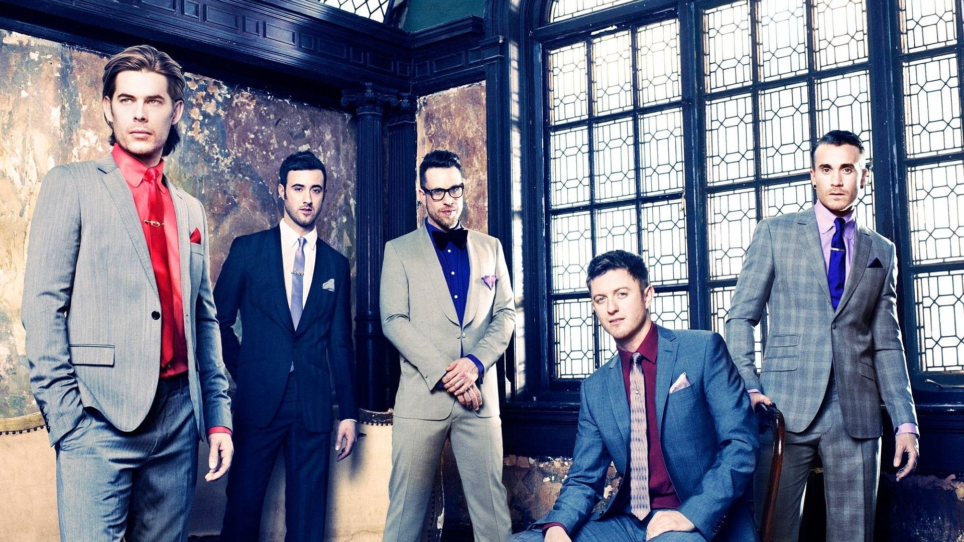 1920x1080 Download Wallpaper  the overtones, window, suits, jackets, Desktop