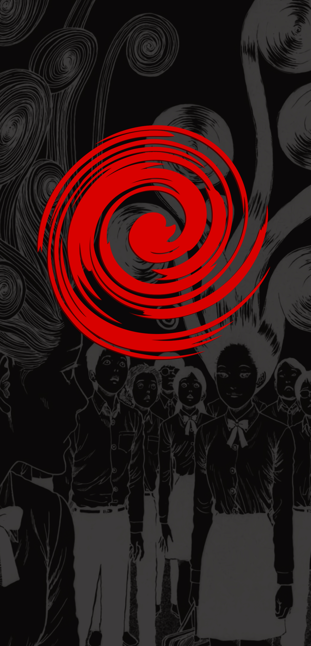 1080x2240 Uzumaki phone wallpaper I made up, Phone