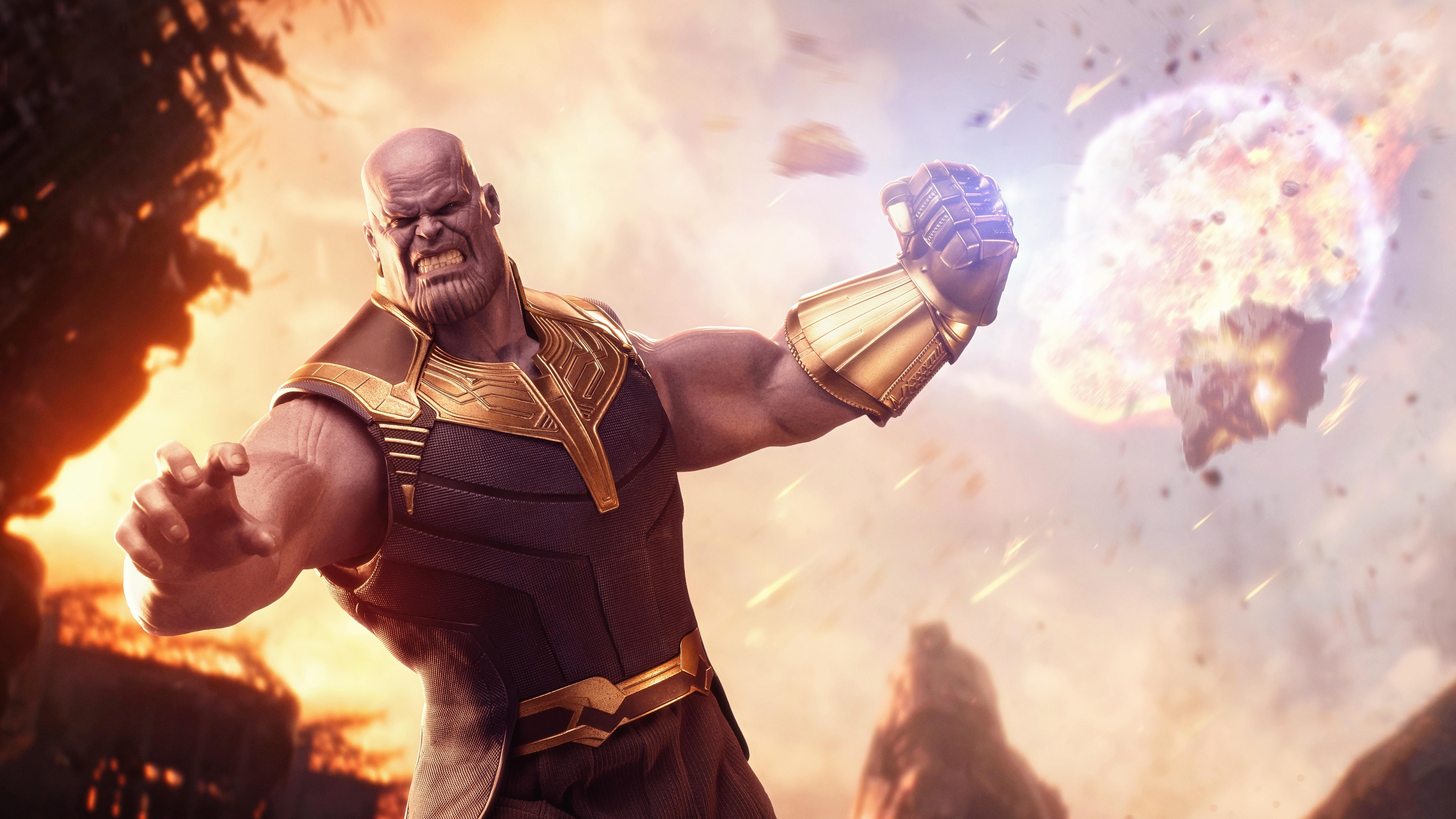 6000x3380 Wallpaper Thanos, Avengers: Infinity War, 4K, 5K, Movies, Desktop