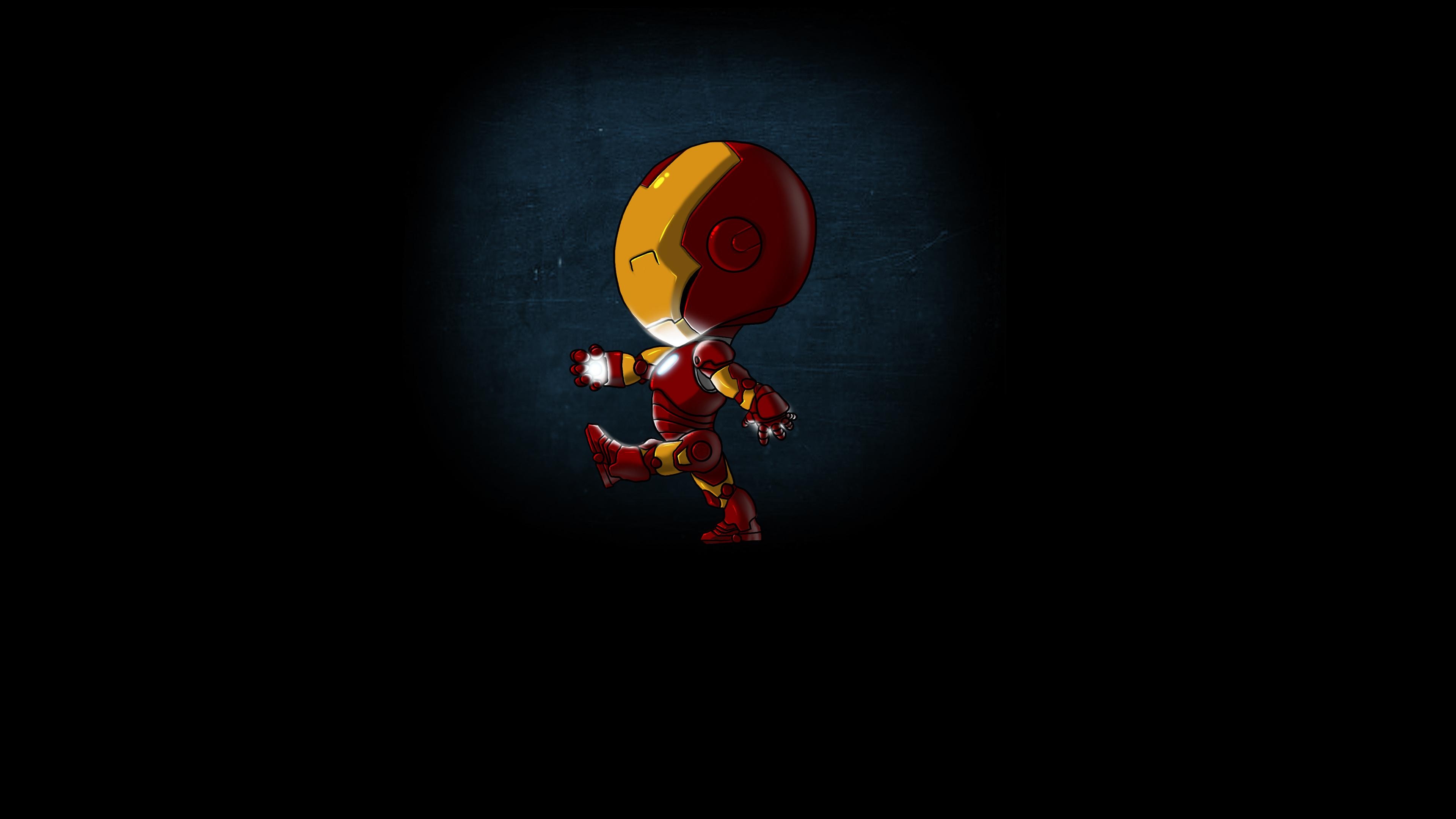 3840x2160 Wallpaper 4k Mini Iron Man 4k 4k Wallpaper, Artwork Wallpaper, Desktop