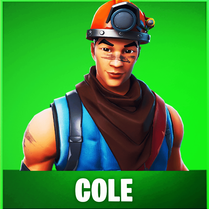 800x800 Cole Fortnite wallpaper, Phone