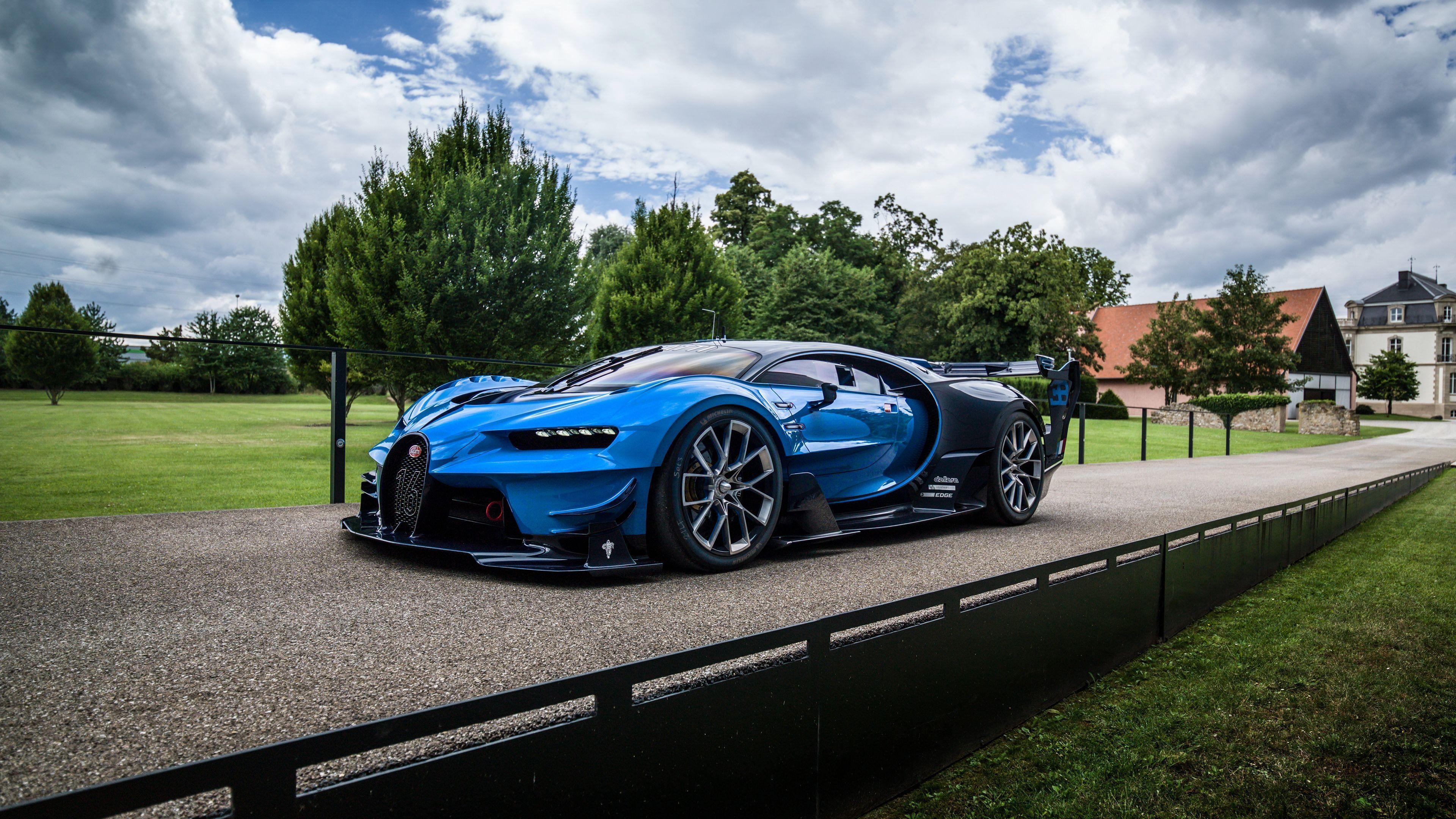 3840x2160 Bugatti Chiron Vision Gran Turismo Wallpaper. HD Car Wallpaper, Desktop