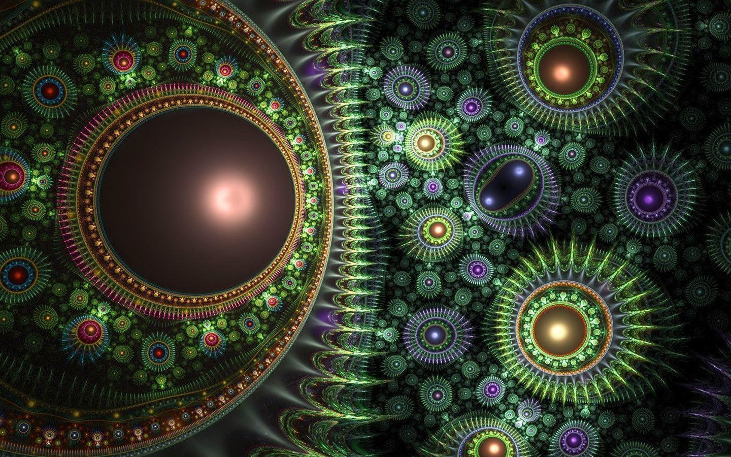 1440x900 Fractal Wallpaper, Desktop