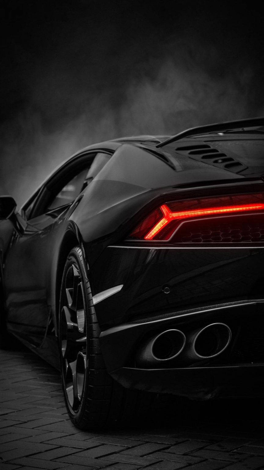 870x1540 Download Black Lamborghini Aventador iPhone Car Wallpaper, Phone