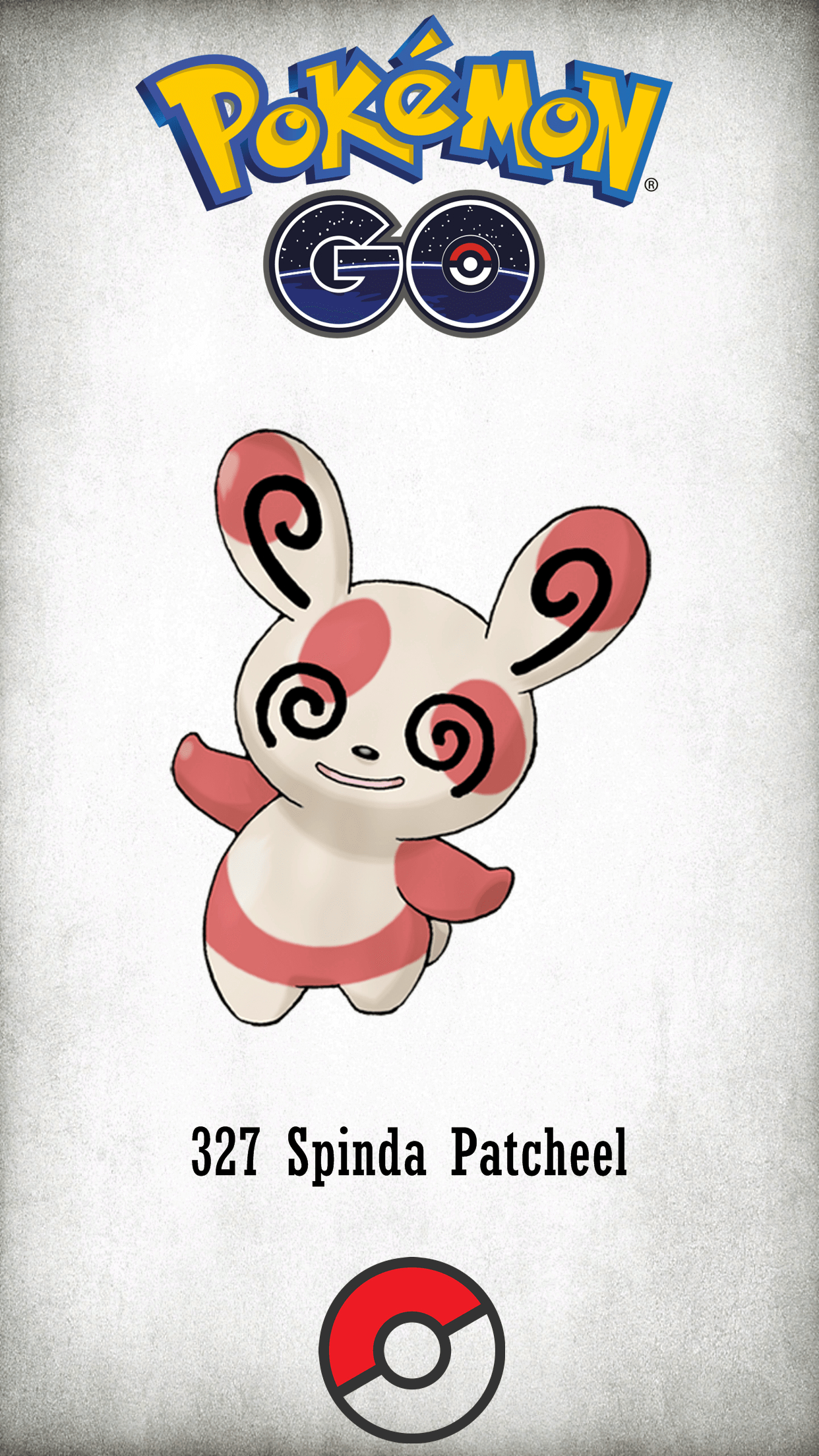 1250x2210 Character Spinda Patcheel, Phone