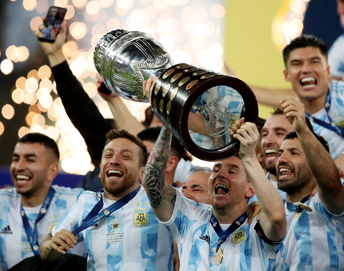 1200x950 PICS: Messi breaks drought, wins first major title with Argentina, Desktop