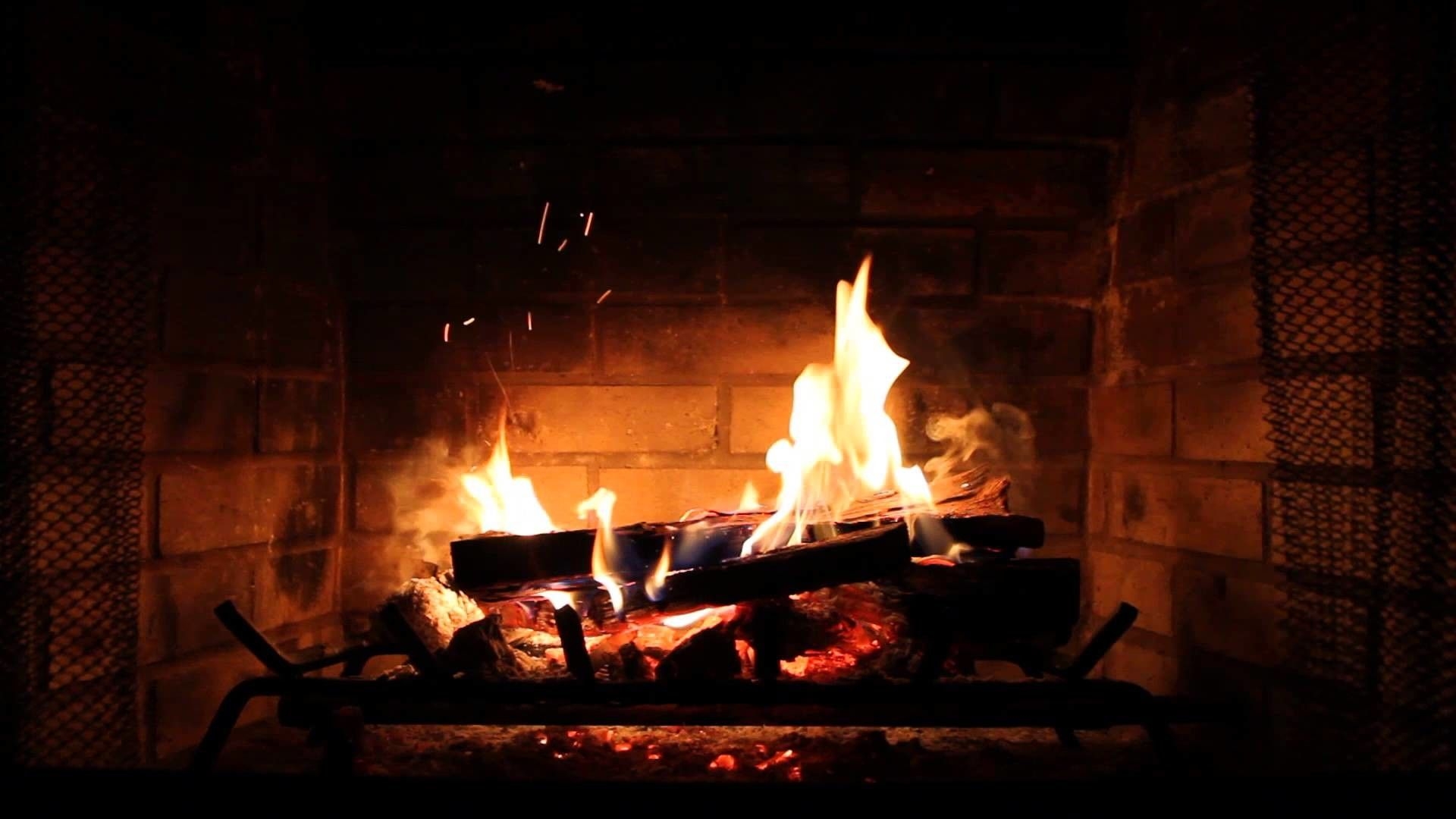 1920x1080 Fireplace Wallpaper, Desktop