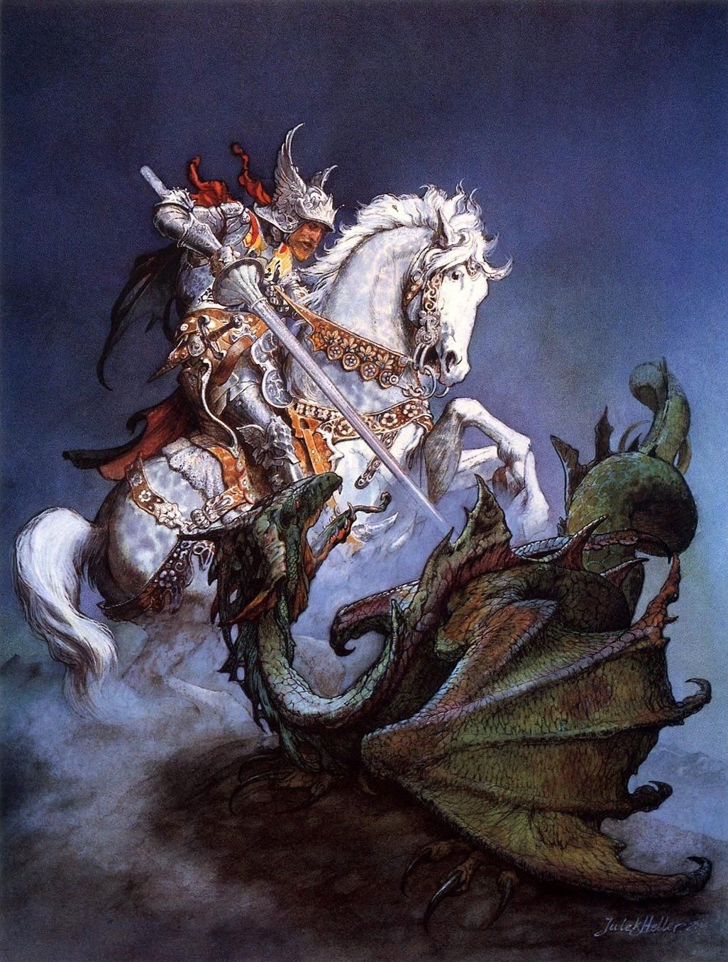 1030x1360 whizbangpow • online ephemera, Photo. Saint george and the dragon, Art, Fantasy art, Phone