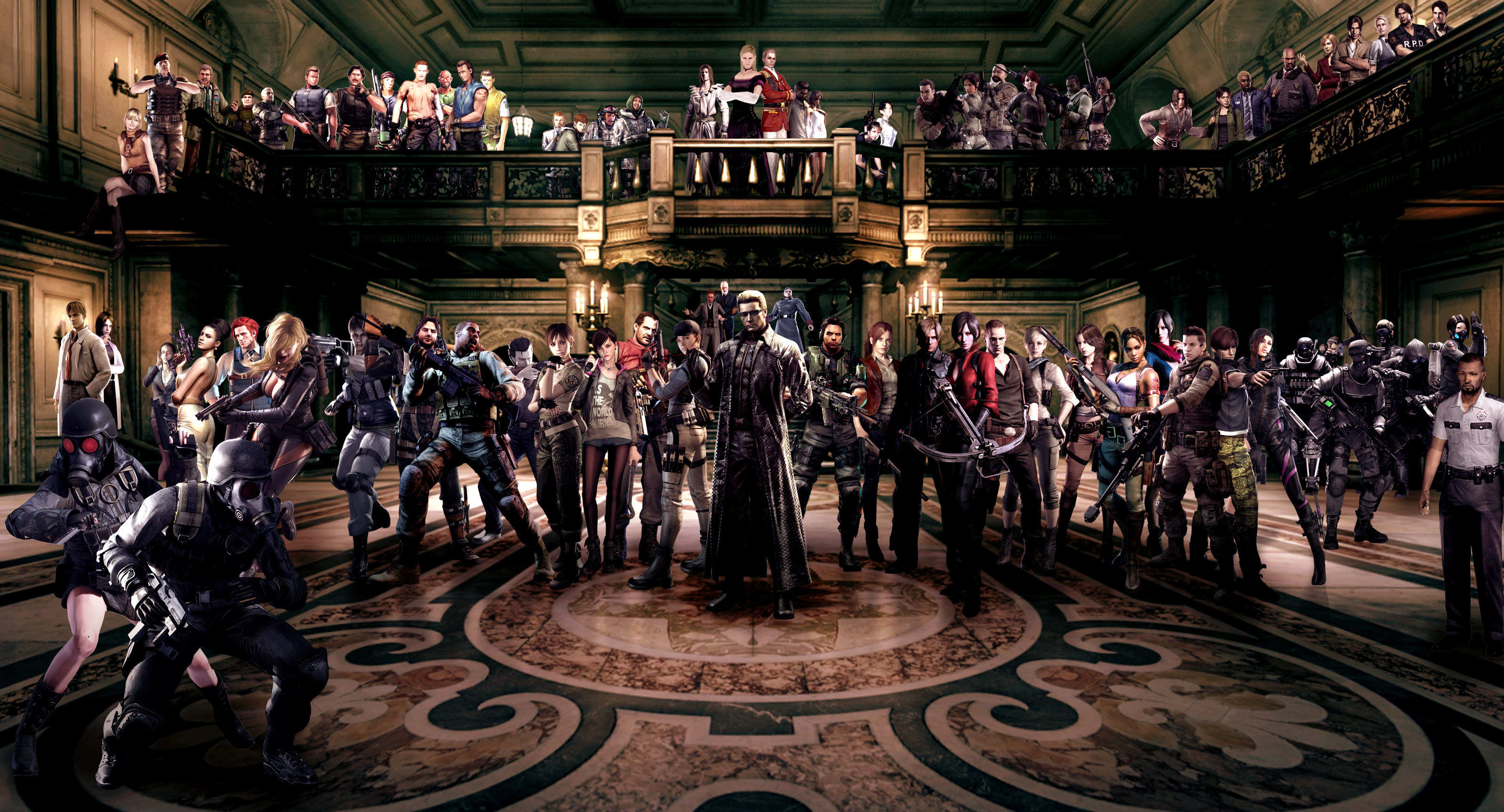 3200x1730 Resident Evil Characters, HD Games, 4k Wallpaper, Image, Desktop