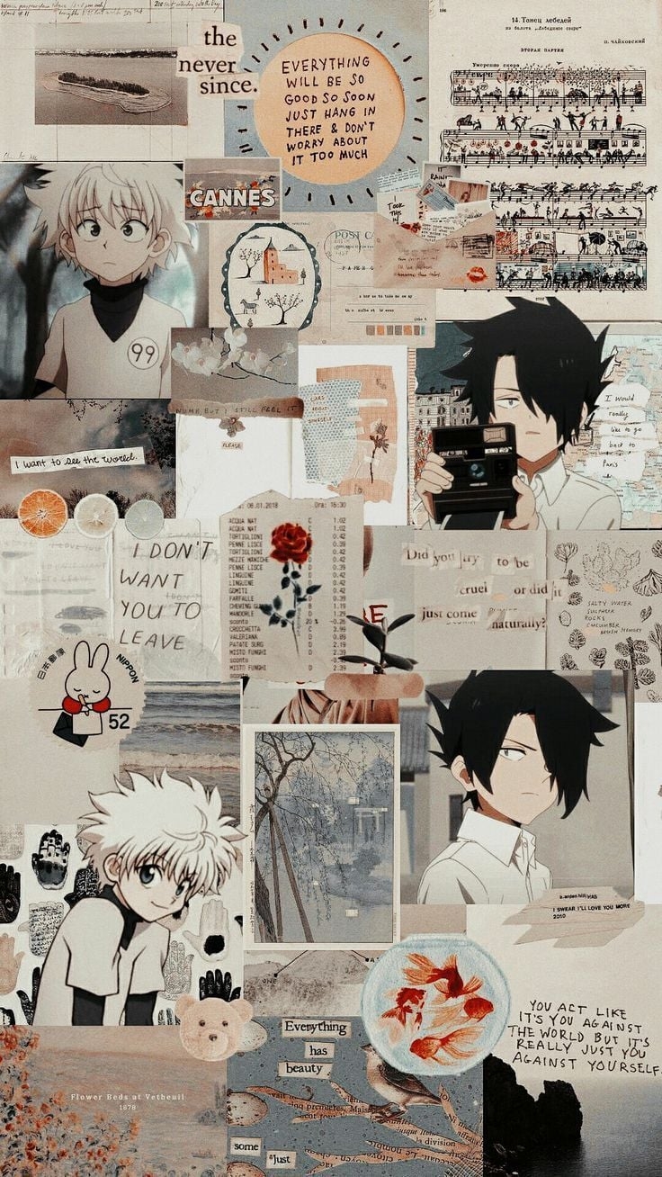 740x1310 Ray & Killua. Cute anime wallpaper, Anime wallpaper, Phone