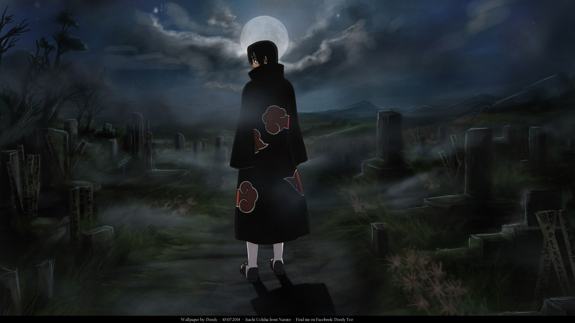 1920x1080 Itachi Aesthetic Wallpaper Free Itachi Aesthetic, Desktop