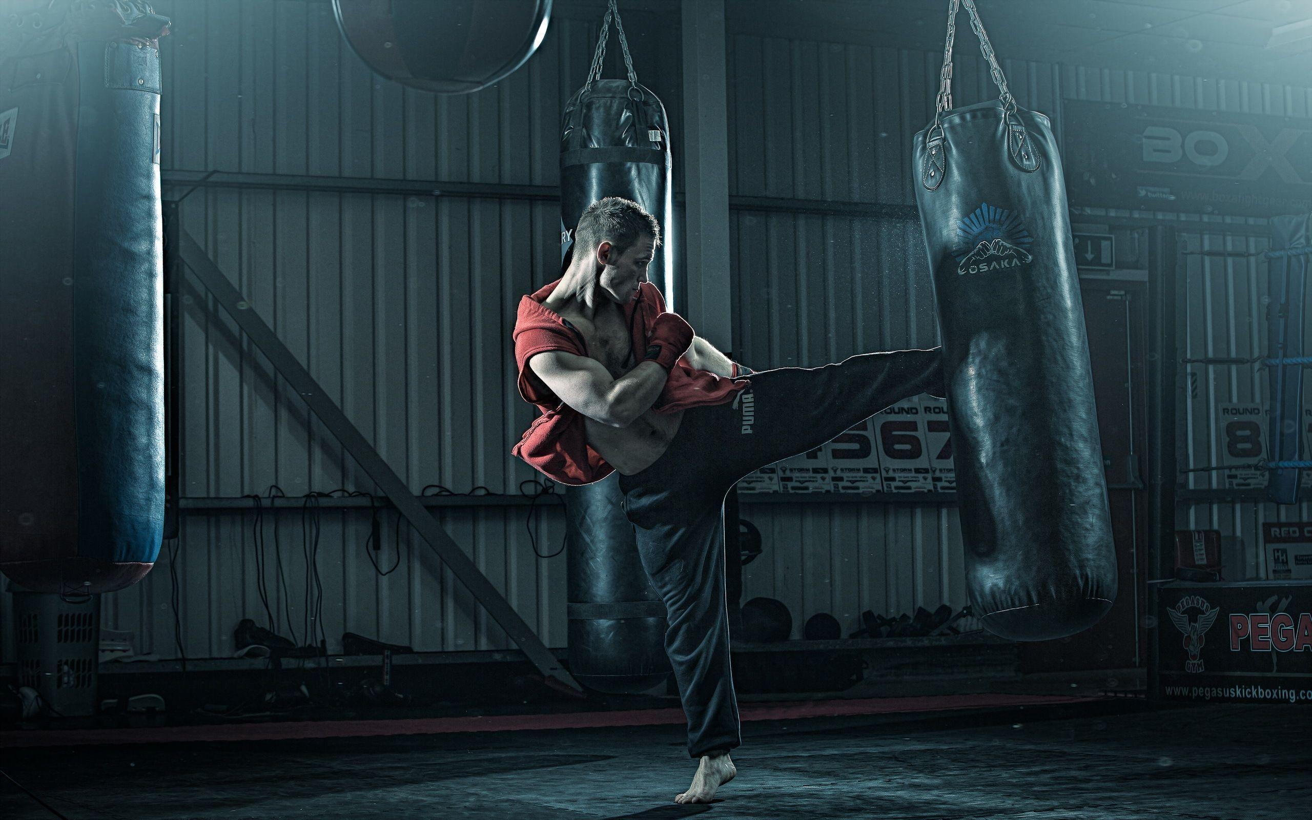 2560x1600 Kickboxing Men Sports, Desktop