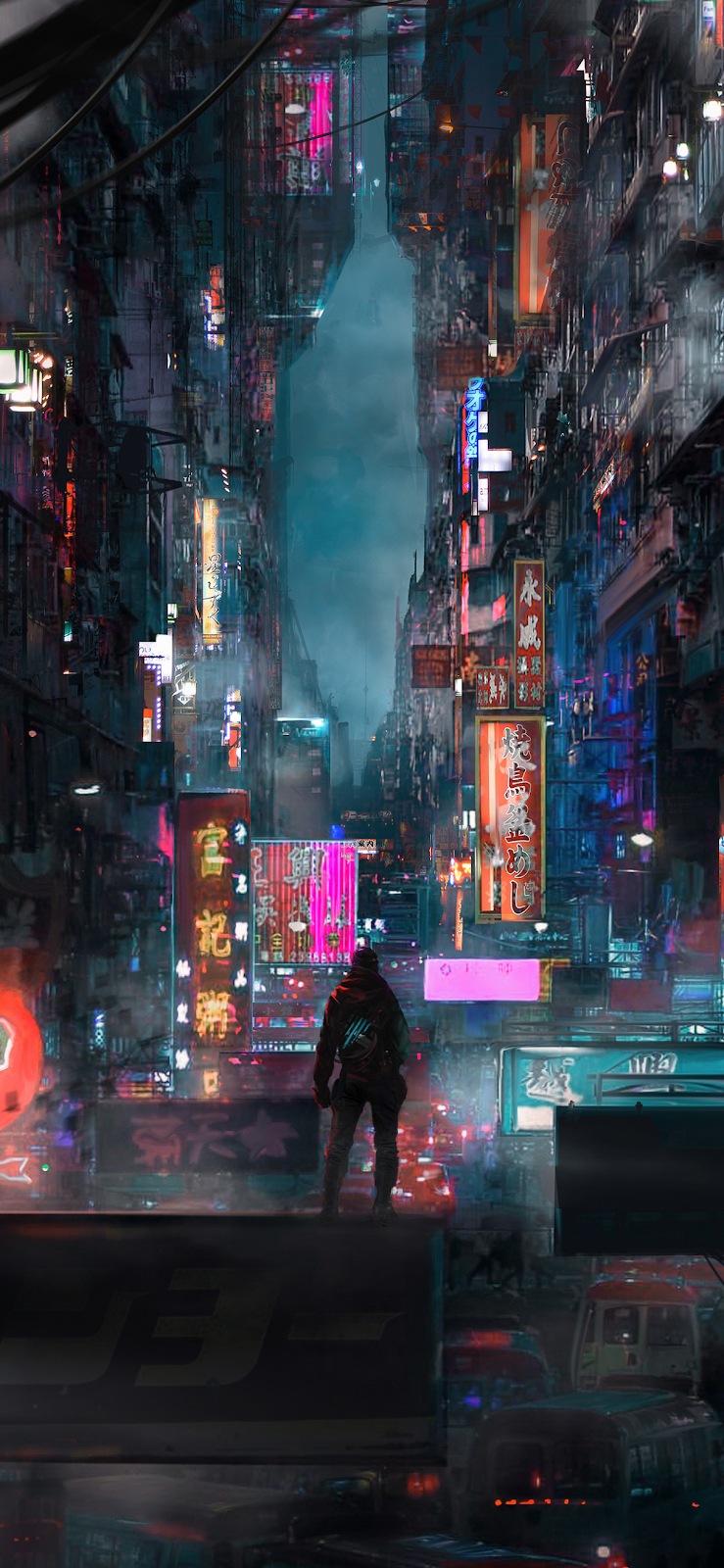 740x1600 AMAZING CYBERPUNK WALLPAPERS.heroscreen.cc, Phone