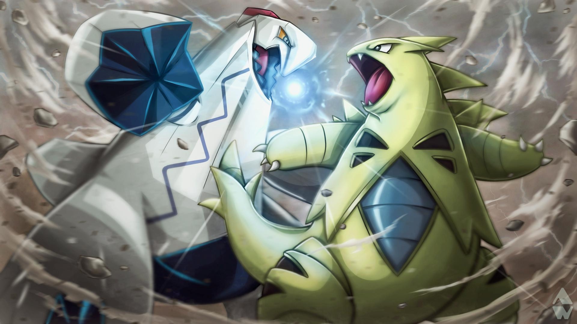 1920x1080 Tyranitar vs Duraludon, Desktop