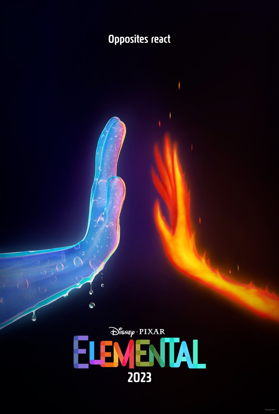 1090x1610 Disney D23 out this #D23Expo Exclusive Poster for Disney and Pixar's Elemental. See the movie only in theaters June 2023!, Phone