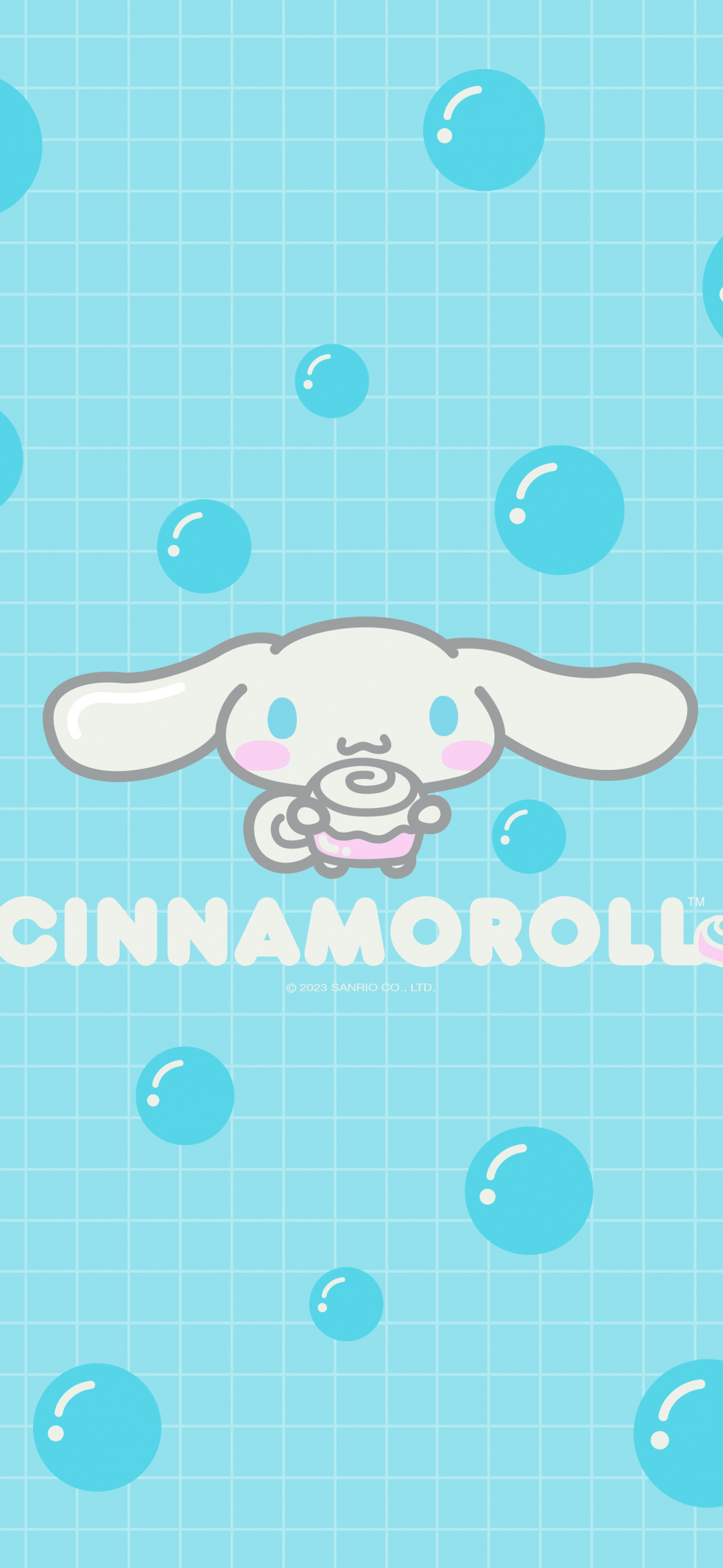 1180x2560 Cinnamoroll Wallpaper 4K, Pastel cyan, Phone