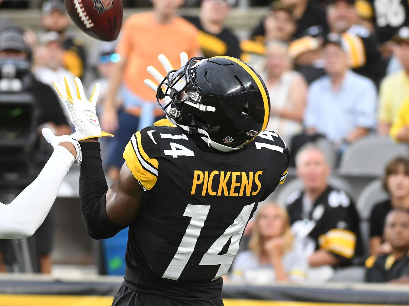 1400x1050 George Pickens didn't need a superb performance to give him confidence the Steel Curtain, Desktop