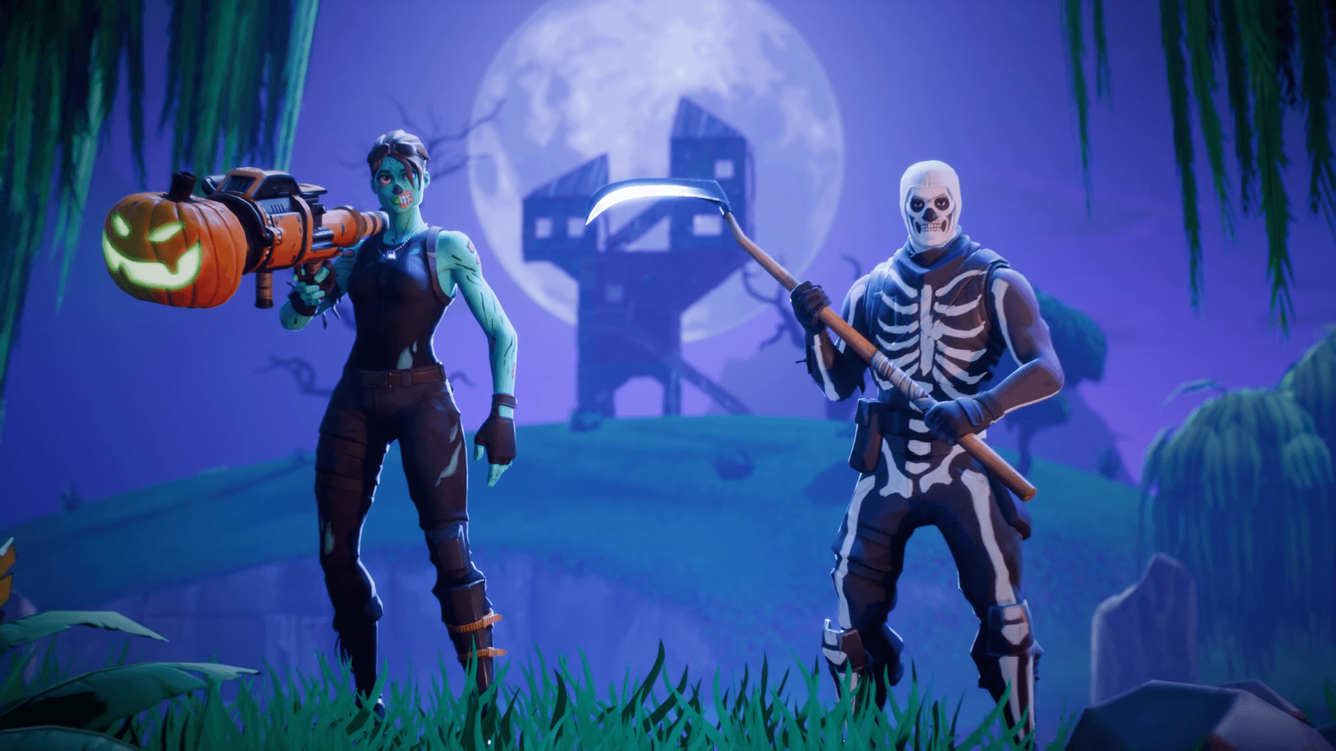 1920x1080 Fortnite's Battle Royale Mode Receiving Halloween Themed, Desktop