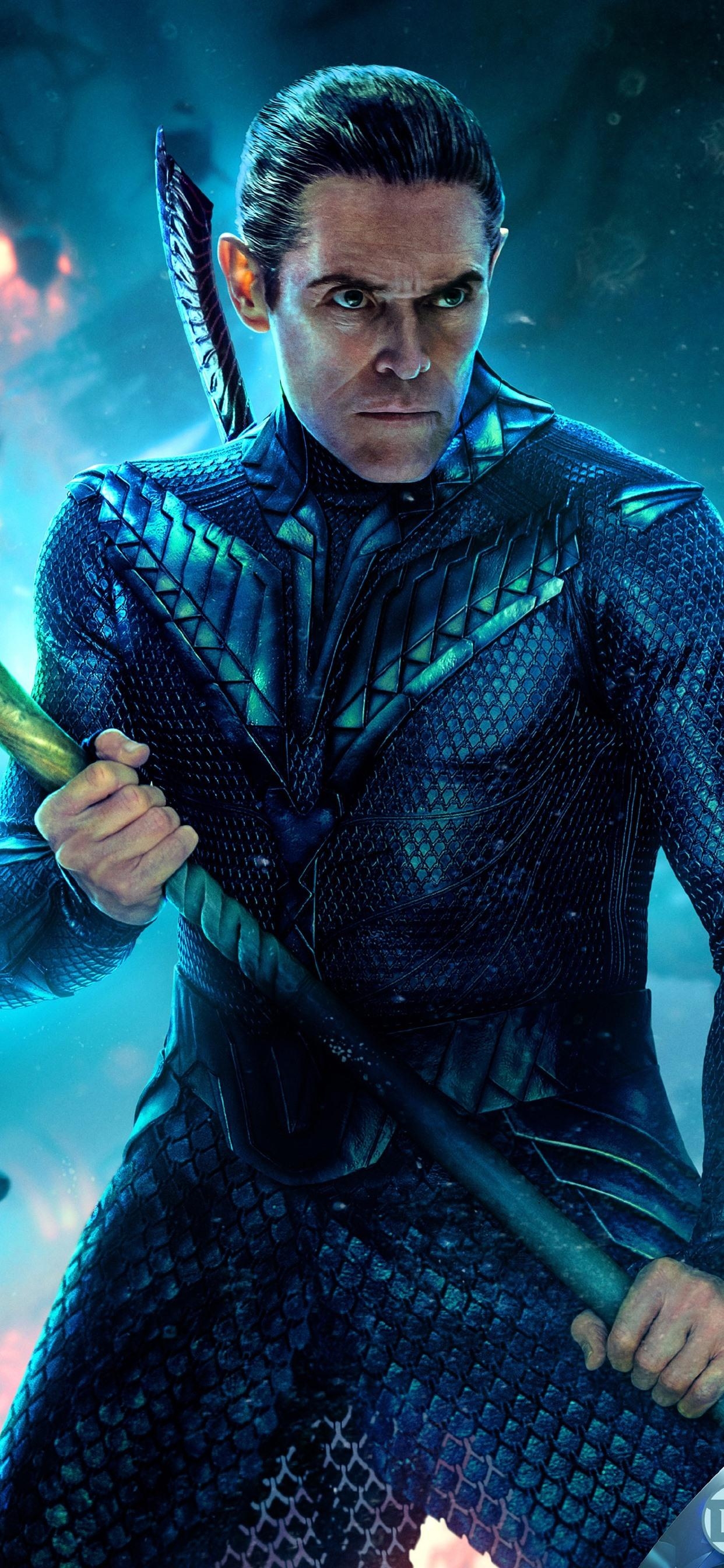 1250x2690 Willem Dafoe, Vulko, Aquaman 2018  iPhone XS Max wallpaper, Phone