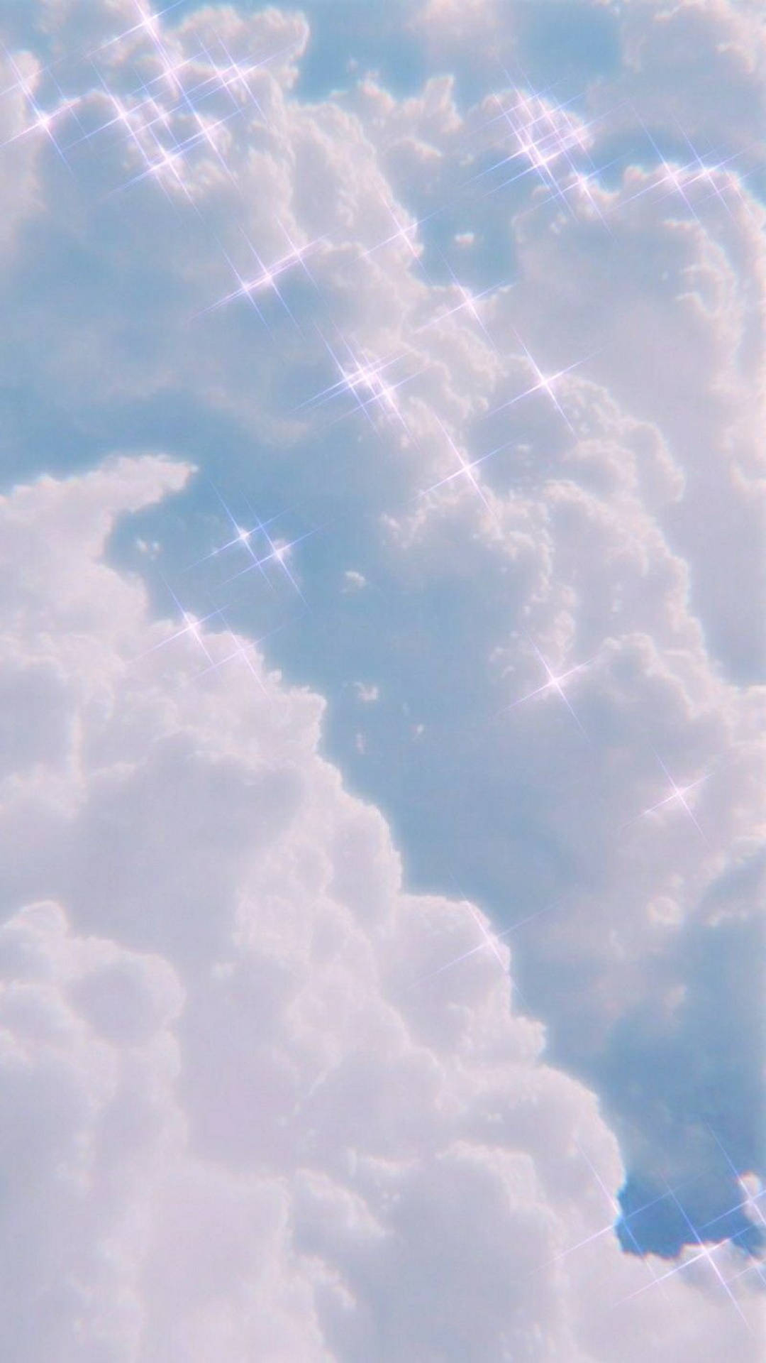 1080x1920 Download Cloudy Sky Light Blue, Phone