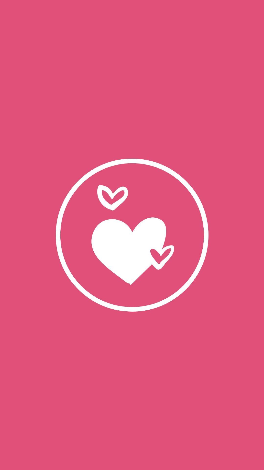 1080x1920 Hearts. Instagram highlight icons, Heart wallpaper, Cute wallpaper, Phone