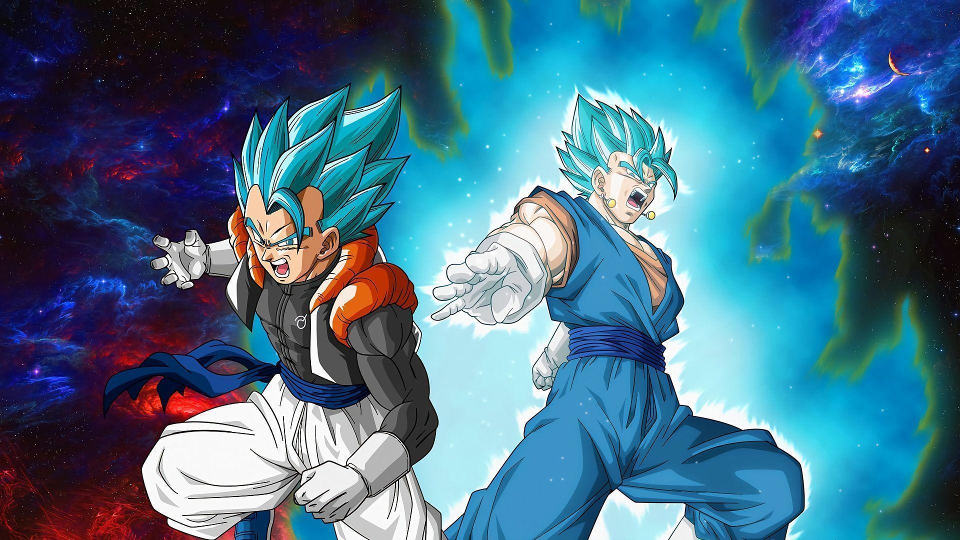 1920x1080 Vegito and Gogeta Super Saiyan Blue. Wallpaper, Desktop