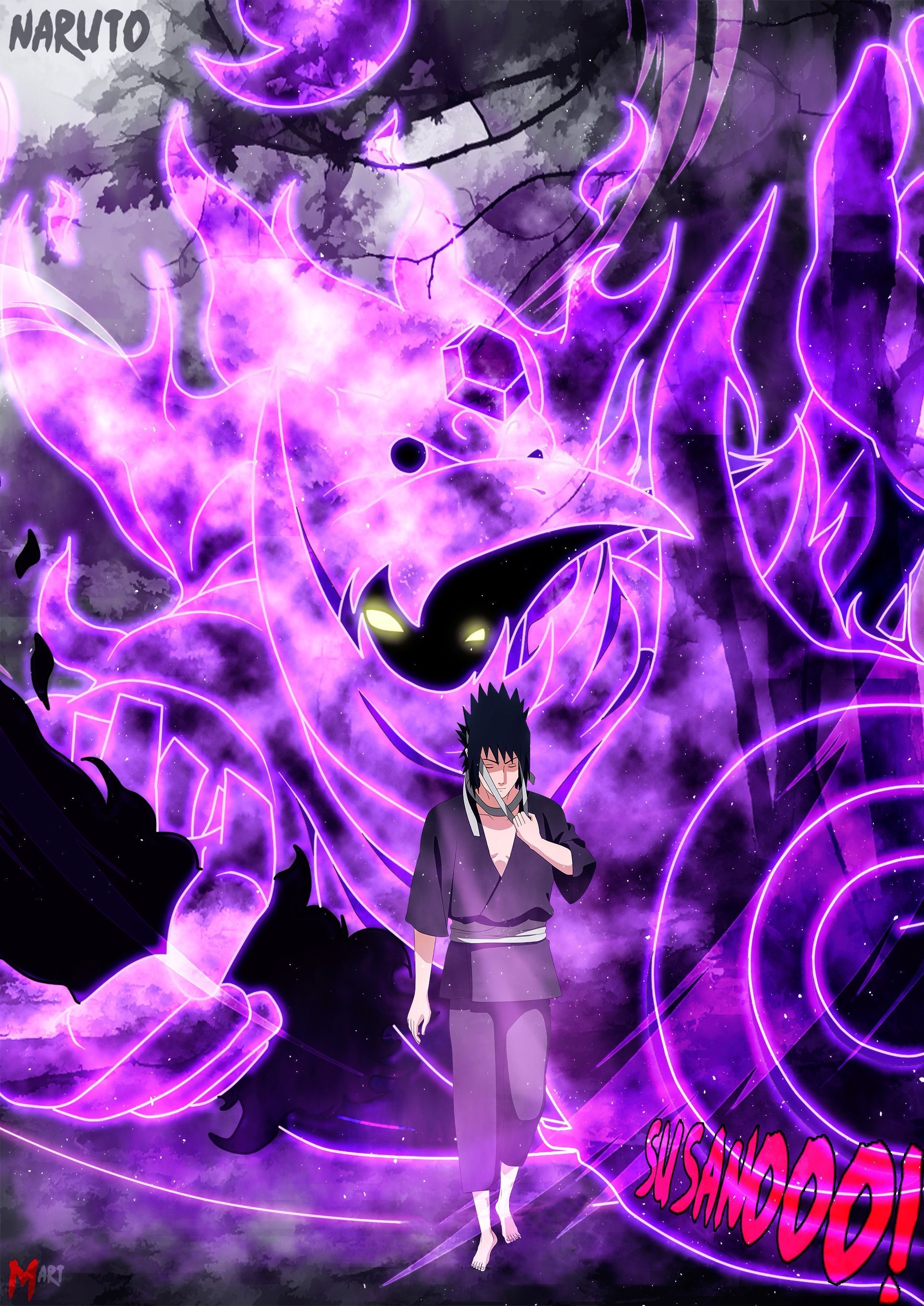 1920x2720 Sasuke Susanoo Phone Wallpaper Free Sasuke Susanoo Phone Background, Phone