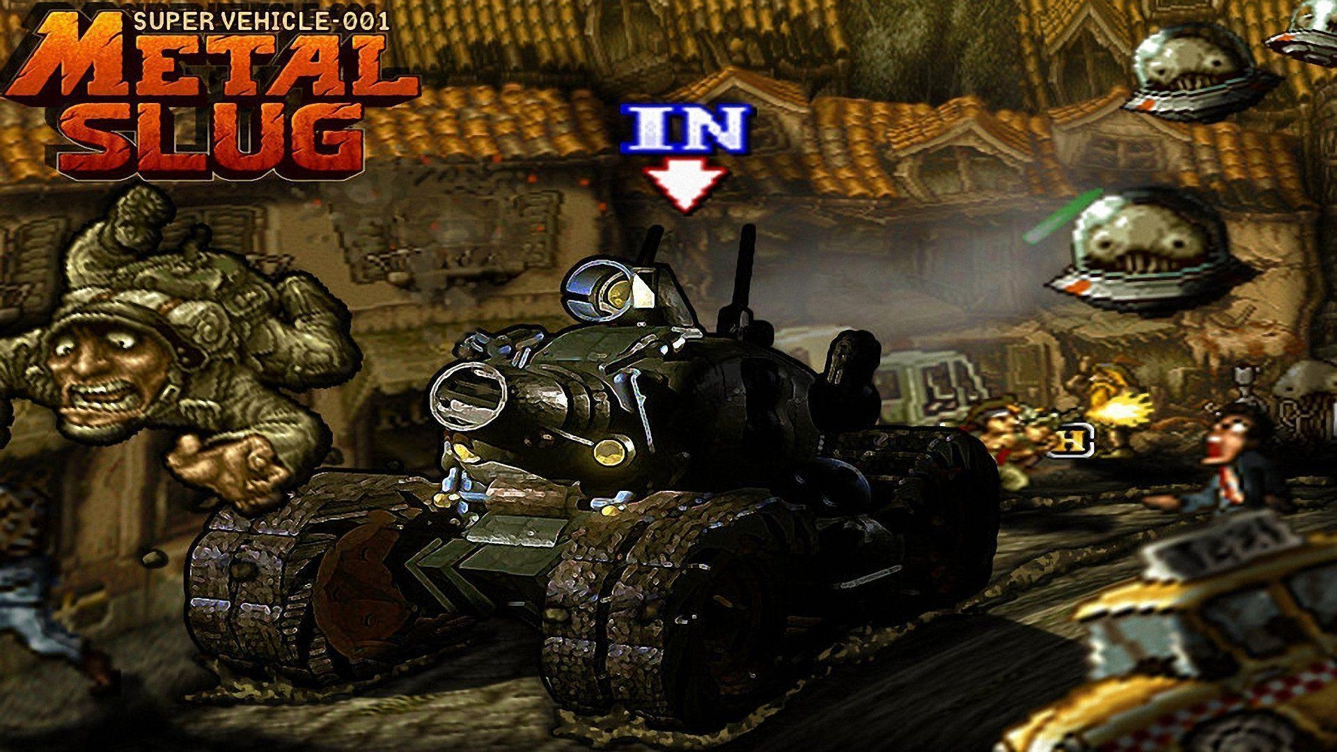 1920x1080 METAL SLUG Metaru Suraggu platform action shooter tps tower, Desktop