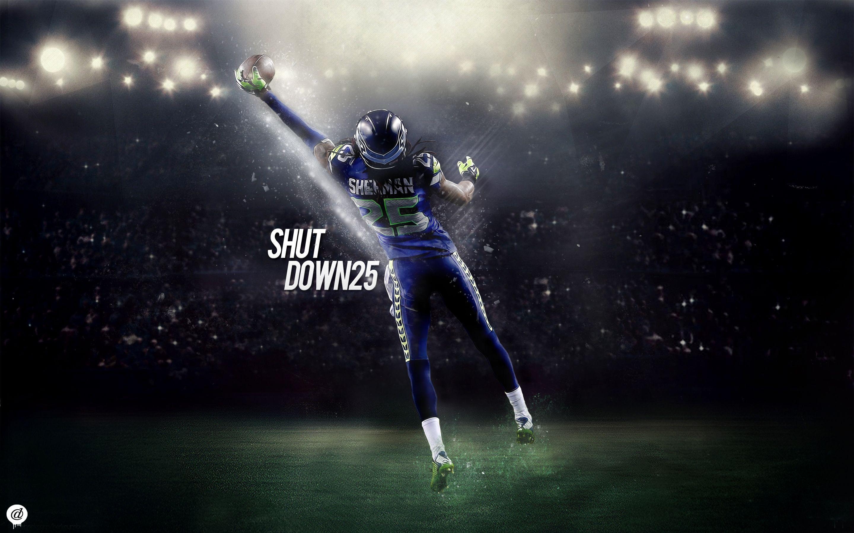 2880x1800 Seattle Seahawks Richard Sherman Wallpaper, Desktop