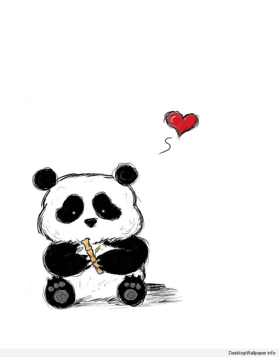 900x1160 Panda Wallpaper, Phone