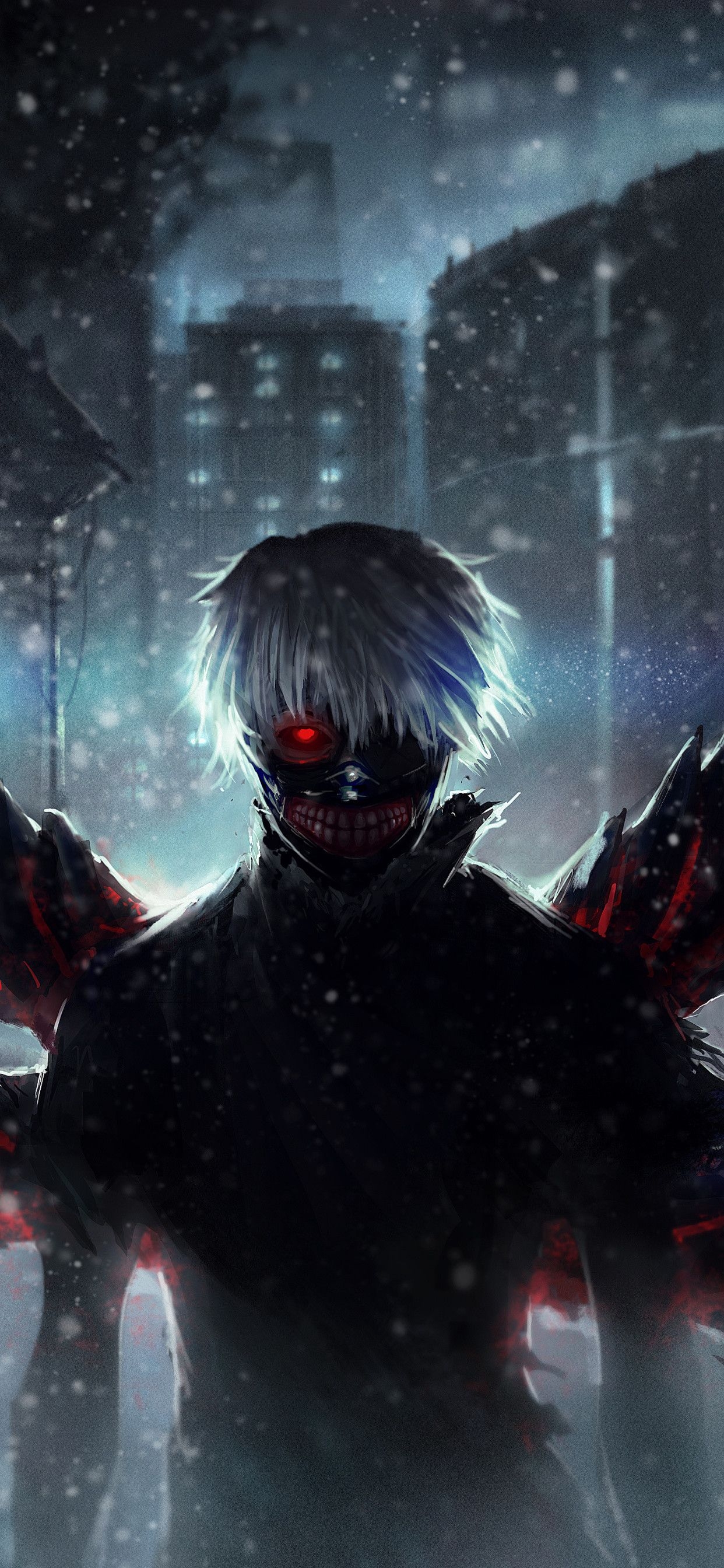 1250x2690 Badass Dark Anime Wallpaper iPhone, Phone