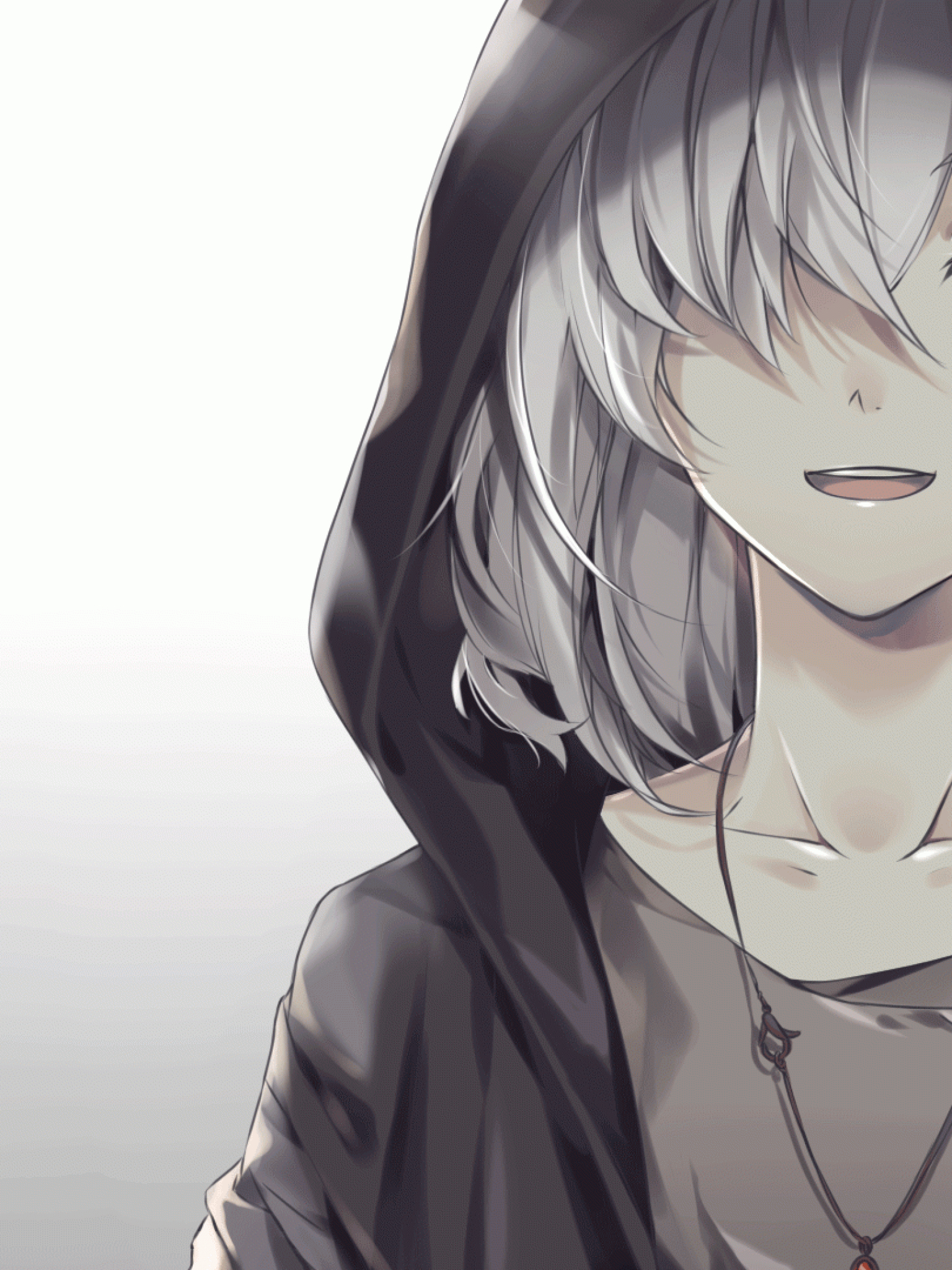 1540x2050 Sad Anime Boy Wallpaper HD Anime With Hoodie, HD Wallpaper, Phone