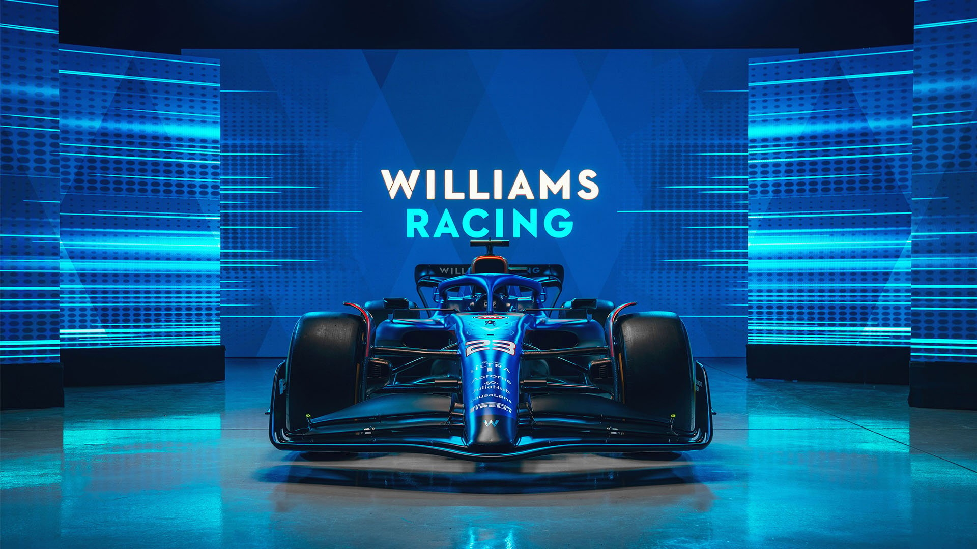 1920x1080 Williams reveal 2023 livery ahead of FW45 unveiling. Formula 1®, Desktop