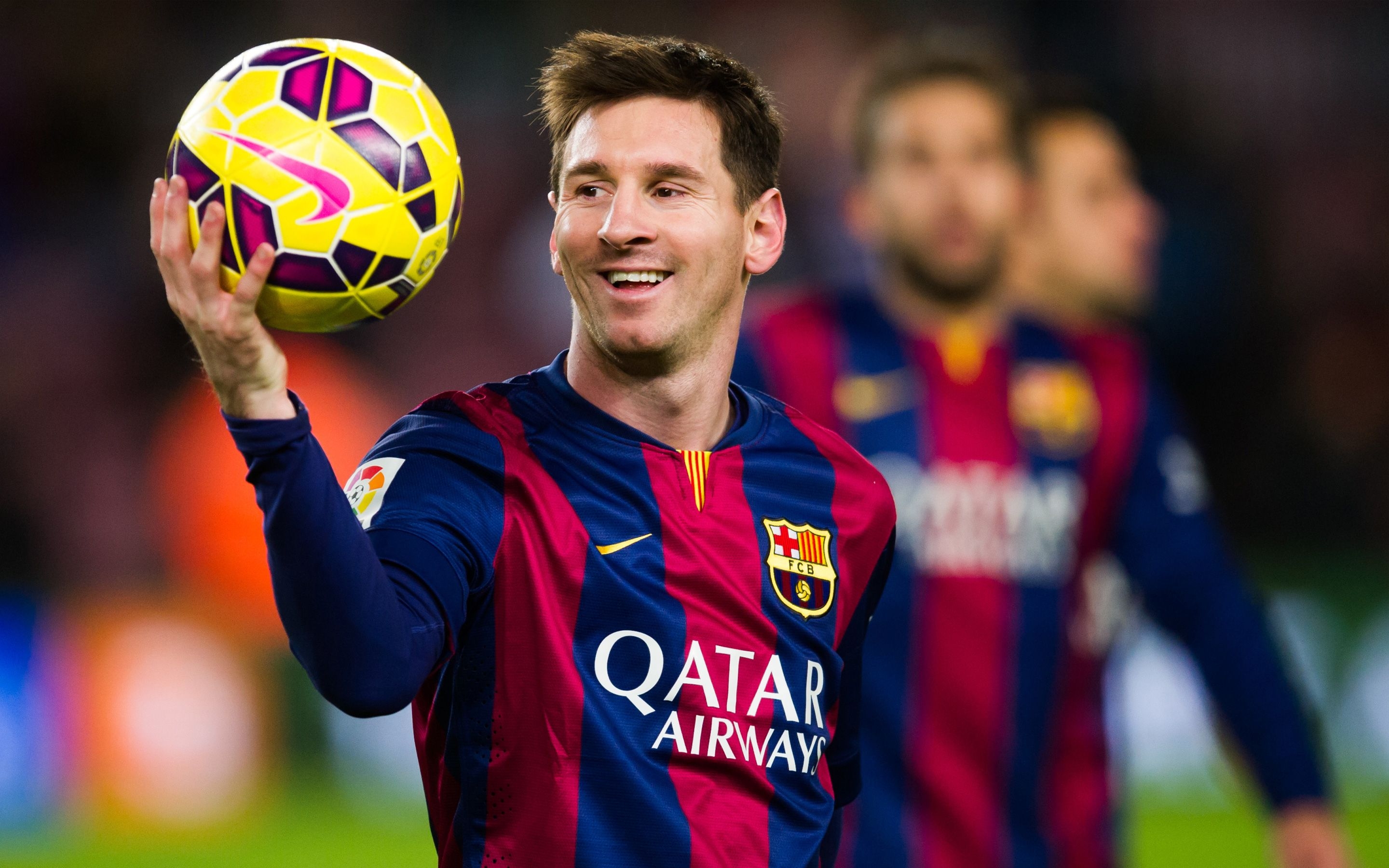 2880x1800 Messi 4K wallpaper for your desktop or mobile screen free and easy to download, Desktop