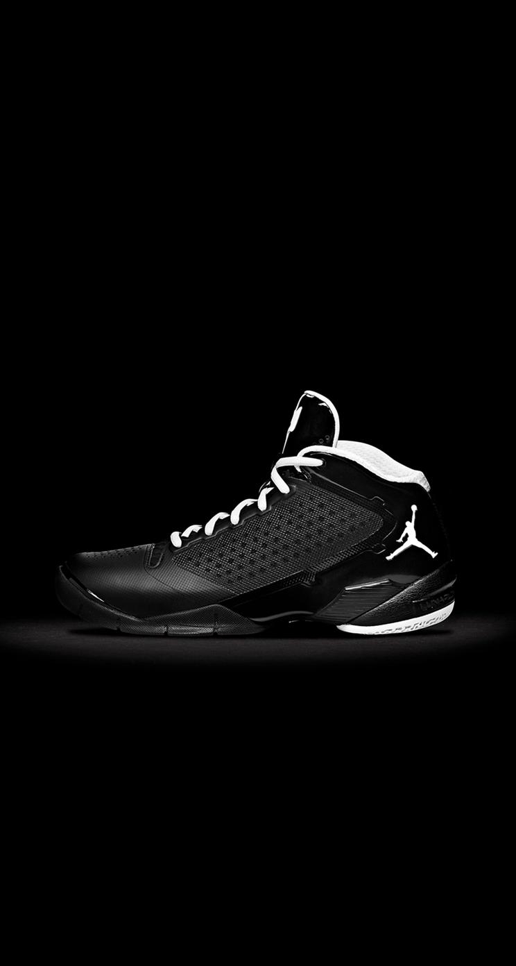 750x1400 Jordan Fly Wade Nike Shoe Art iPhone Wallpaper Free Download, Phone