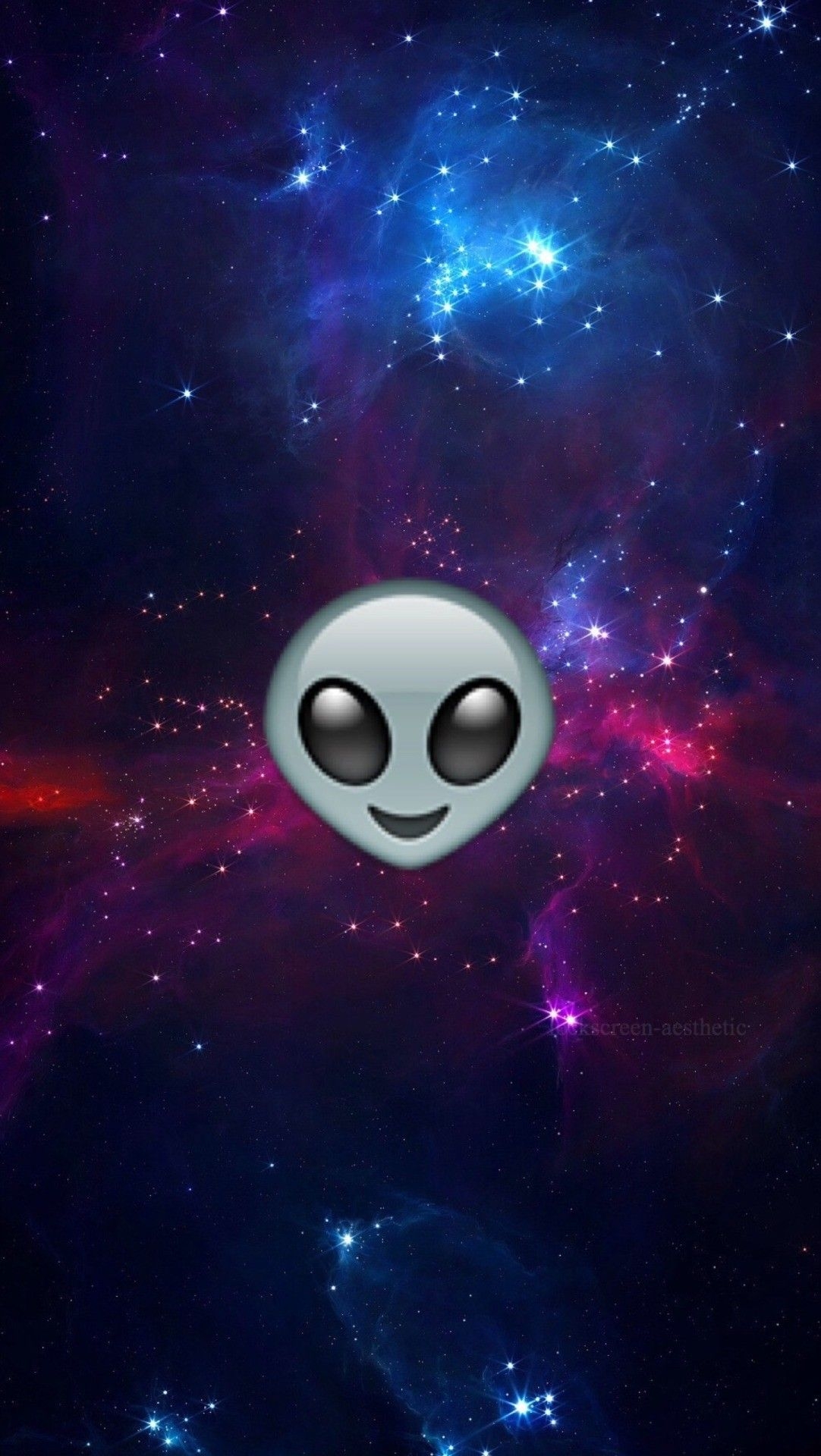 1090x1920 Free download Alien Emoji Wallpaper - [], Phone